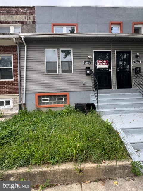 Townhouse For Rent - 2604 S Holbrook Street<br/> PHILADELPHIA, PA 19142
