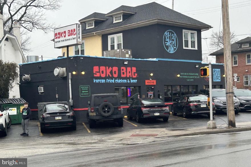 Excellent Location, SOKO BAG Korean BBQ, a very successful restaurant, is the 1st floor tenant