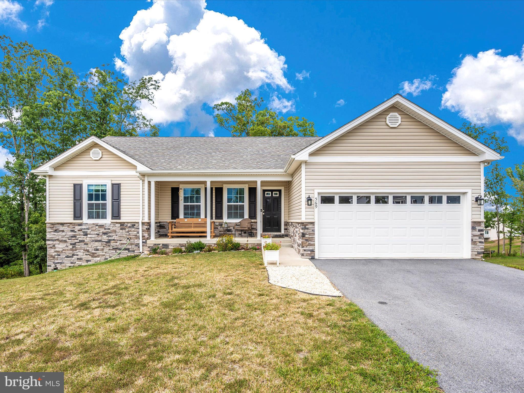 Sellers will be accepting backup offers!!! Welcome to Your Dream Home! Imagine waking up every morning in this charming single-level residence, where every detail is designed for comfort and convenience. This home features three generously sized bedrooms and two full baths, making it perfect for families or anyone who loves to entertain.
Step into the heart of the home and be greeted by the warm glow of the fireplace in the living room, perfect for cozy evenings with loved ones. The kitchen is a chef's delight with modern stainless steel appliances and luxury vinyl plank flooring that extends into the dining room, great room, and hallway, adding a touch of elegance throughout.
The primary bedroom is a true retreat, complete with a stunning tray ceiling that adds an extra layer of sophistication. Enjoy your morning coffee on the welcoming covered porch at the front of the house, or host gatherings on the spacious deck overlooking your private, tree-lined yard.
The basement is a treasure trove of possibilities with its high ceilings, ample windows for natural light, and a walk-out to the serene backyard. Plus, the owner has some items to complete a bathroom in the basement, offering even more potential for customization.
Storage will never be an issue with a two-car garage equipped with metal shelving. This home is ready to be your sanctuary, combining luxury and practicality in every corner.
Don’t miss out on making this exceptional property your own. Schedule a viewing today and start imagining the wonderful memories you’ll create here!
