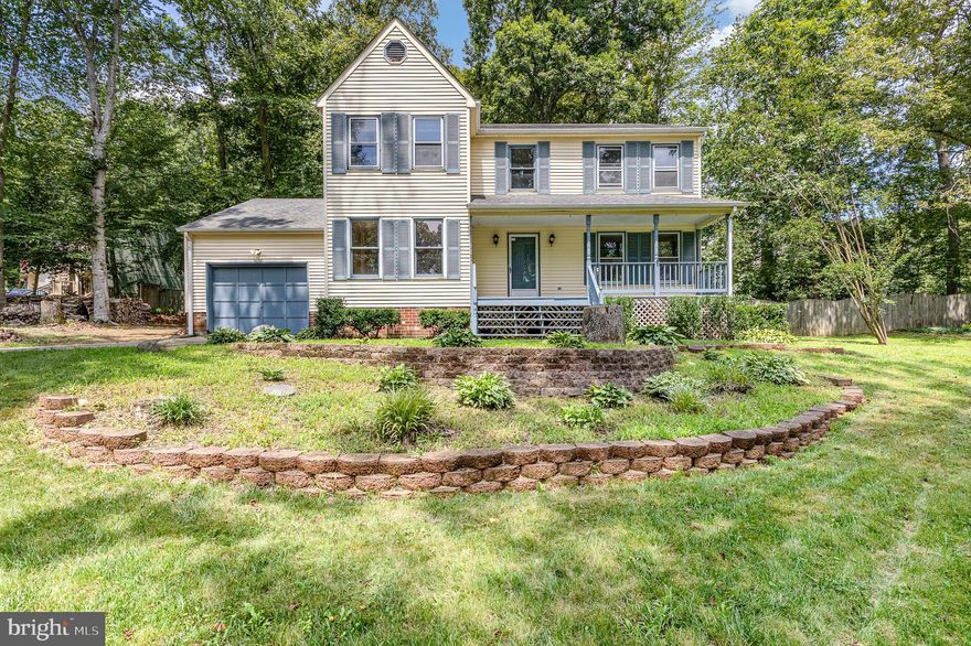 VALUE PRICED 4BR, 2.5BA, 2 Level with $75K EQUITY POTENTIAL on Large 0.45 Acre Corner Lot!  This Aquia Harbour Home has Great Bones, is Located in the First Section! Priced Aggressively, this is a Perfect Opportunity to Build Sweat Equity or for a Quick Flip!  Highlights and Features Include: Engineered Wood Flooring Throughout the Main Level; Living Room & Dining Room w/Moldings & Sliding Glass Door to Rear Deck; Center Island Kitchen w/Vinyl Floors, Lots of Cabinetry, Pantry & Breakfast Room w/Bay Window; Family Room w/Wood Burning Fireplace w/Brick Hearth & Mantle, Ceiling Fan w/Light, Wainscotting, Chair Rail & Crown Molding; Laundry Room w/Conveying Washer & Dryer, Cabinetry & Door to Garage; & Half Bath Complete The Main Level. The Upper Level Features Primary Bedroom w/Walk In Closet & Ceiling Fan w/Light; Attached Primary Bath w/ Vinyl Floors, UPDATED Vanity w/Storage & UPDATED Shower w/Seamless Surround; Bedroom 2, 3, & 4 w/Carpet & Closets; Hall Full Bath w/Vinyl Floors, Vanity w/Storage & Tub/Shower Complete the Upper Level. Additional Highlights Include Vinyl Siding & Brick Water Table; Covered Front Porch; Concrete Driveway PLUS Parking Pad for RV, Trailer, Boat; Stacked Stone Retaining Walls & Planting Beds; Fenced in LEVEL Rear Yard; Tiered Rear Deck w/Stairs to Grade; 6 Person Hot Tub; Roof w/Architectural Shingles(Approx 2010); 50GAL Water Heater(2007); Heat Pump (2018); Close to the Aquia Harbour Stables, Marina, Harbour Inn Pool, Dog Park, Government Island, Walking Trails, Front Gate & Quick Access to 95, Shopping, Quantico and More. The Abundant Aquia Harbour Amenities include 24 Hour Manned Front Gate + Residents Only Rear Gate; Two Pools; State Certified Police Force; Fire Dept; Marina w/Boat Ramp & Fishing Pier; Kayak/Canoe Launches; Golf Course w/Pro Shop, Putting Green, Driving Range & the World Famous Clubhouse @ Aquia Harbour Restaurant; Dog Park; Horse Stables, Riding Areas/Trails & Pens; Secure Storage Lot; Community Garden; PreSchool; Fishing Park; 8 Other Parks w/Tot Lots, Tennis & Basketball; Nature Park Like Surroundings with Tons of Wildlife including Deer, Fox & Bald Eagles, Blue Heron & More! Don't Forget About the Community Events including the Independence Day Celebration w/Parade and Fireworks, Oktoberfest, Outdoor Movies and More! ***Offers Presented ASAP After Receipt.***