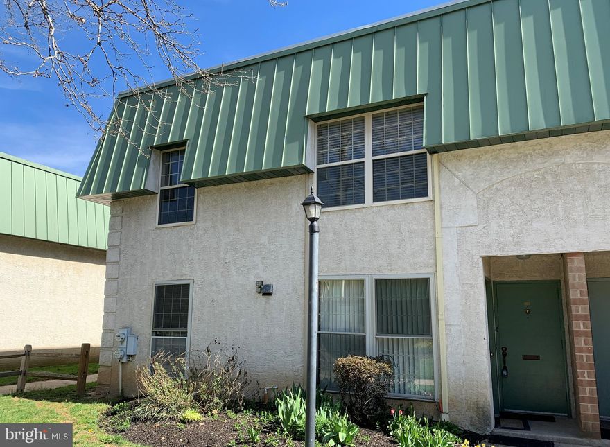 Separate entrance leads you to the second floor, 1 bedroom, 1 bath condo, conveniently located in the desirable Somerton section of NE Philadelphia. Living room, kitchen and adjacent dining area, spacious bedroom with large walk-in closet. In addition, unit has stacking washer and dryer in the hall closet.
Low monthly condo fee includes common area maintenance, exterior building maintenance, gas, water, sewer, trash removal, snow removal, outdoor swimming pool. On-site parking for two cars included in condo fees. Within walking distance to shopping and transportation. Bring your imagination and make it to your liking. The property is being sold as is and Seller will make no repairs. Inspections can be done for information only.