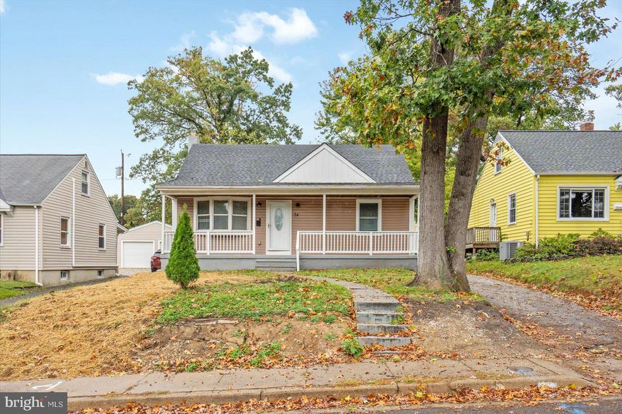 Welcome home to this delightful Cape Cod, full of warmth, light, and potential. Freshly painted throughout, this home offers bright living spaces and timeless character in a convenient Lutherville location.

The main level features a spacious living room and dining room with beautiful hardwood floors and a cozy wood stove. The updated kitchen includes new white cabinetry, stainless steel stove and microwave, recessed lighting, and luxury vinyl plank flooring. A half bath completes this level.

Two main-level bedrooms provide comfort and flexibility — one with hardwood floors and ceiling fan, the other carpeted — both accented by recessed lighting. The full bath is conveniently located nearby.

Upstairs, you’ll find one bedroom with hardwood floors, perfect for guests, a home office, or creative space.

The finished basement offers even more living area, to include luxury vinyl plank flooring, a large family room and an additional bedroom. 

Step outside to enjoy a large deck overlooking the spacious backyard — perfect for entertaining, relaxing, or gardening. A welcoming front porch adds classic Cape Cod charm.

This inviting single-family home combines character, modern updates, and natural light throughout — a wonderful opportunity to make it your own in desirable Lutherville!