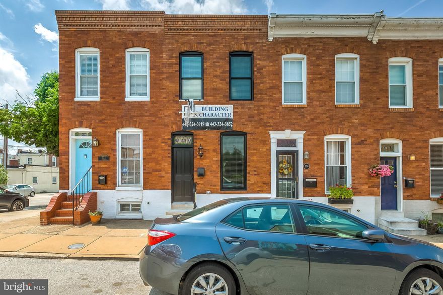 BEAUTIFUL CHAP RENOVATION IN THE HEART OF CANTON WITH OFF STREET PARKING. GLISTENING HARDWOODS CASCADE THROUGHOUT. ENJOY CUSTOM CABINETRY, UPGRADED TRIM AND PAINT PACKAGE, IMPORTED TILE, GRANITE COUNTERTOPS, SS APPLIANCES IN DESIGNER CHEF'S KITCHEN. TONS OF NATURAL LIGHT. FINISHED LOWER LEVEL. HIGH CEILINGS. TONS OF STORAGE. WALK-IN SHOWERS. WALK-IN CLOSETS. WHOLE HOUSE AUDIO. SPACIOUS 4 BEDROOMS WITH 3 FULL BATHROOMS. EXPANSIVE ROOF DECK FOR ENTERTAINING. CLOSE PROXIMITY TO RETAIL SHOPPING, LOCAL DINING, PATTERSON PARK, AND ALL MAJOR HIGHWAYS. SCHEDULE A PRIVATE TOUR TODAY.