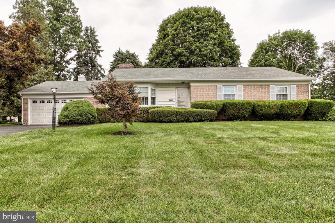 Wonderful rancher located on a quiet street within walking distance to Fritz Elementary. Needs TLC and updating. Seller states that hardwood floors are under most carpeted areas. 2 woodburning fireplaces-1 in living room, lots of storage, 1st floor laundry area has Washer & Commode-dryer located in basement. Basement is partially finished where you will find a lower level family room with the 2nd woodburning fireplace.