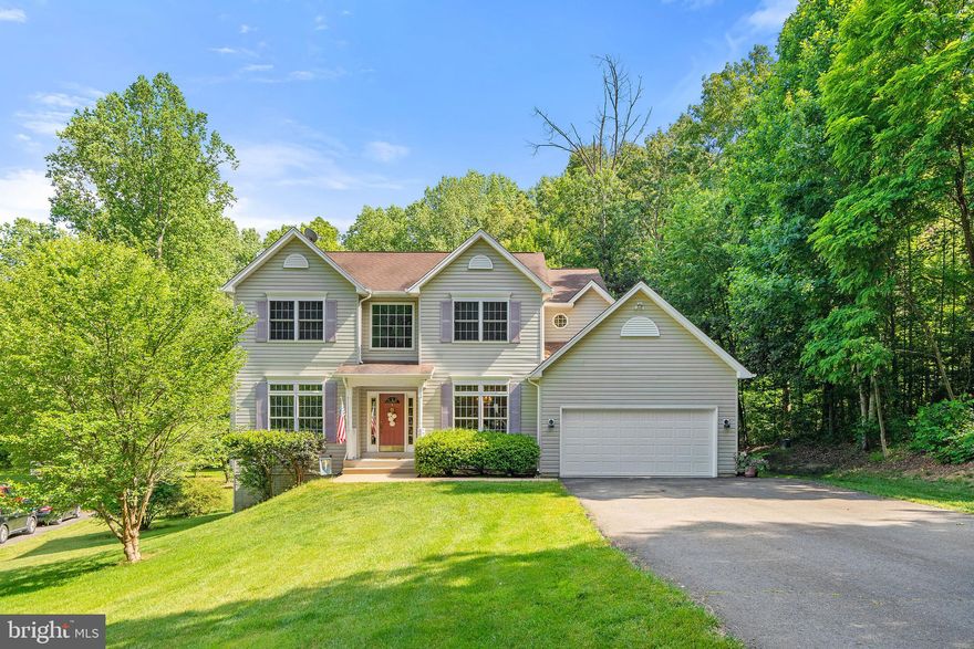 Immaculate Colonial on almost 2 acres!  This home has been lovingly cared for and has lots to offer.  The original owners have just replaced the upper level carpet, refinished the hardwood floors on the main level, painted the entire interior and replaced the garage door.  The interior is light and bright with a lovely,  open concept footprint.  The upper level has 4 bedrooms including spacious master suite with private sitting room. The lower level is partially finished with rec room, lots of storage space, workshop, rough-in for additional bathroom, walkout and lots of natural light.  Large, level back yard is perfect for recreation and easy to maintain.   Both homeowners work successfully from home so internet is very good.  Enjoy the feel of country living, yet less than 5 minutes to the charming town of Marshall and I-66!