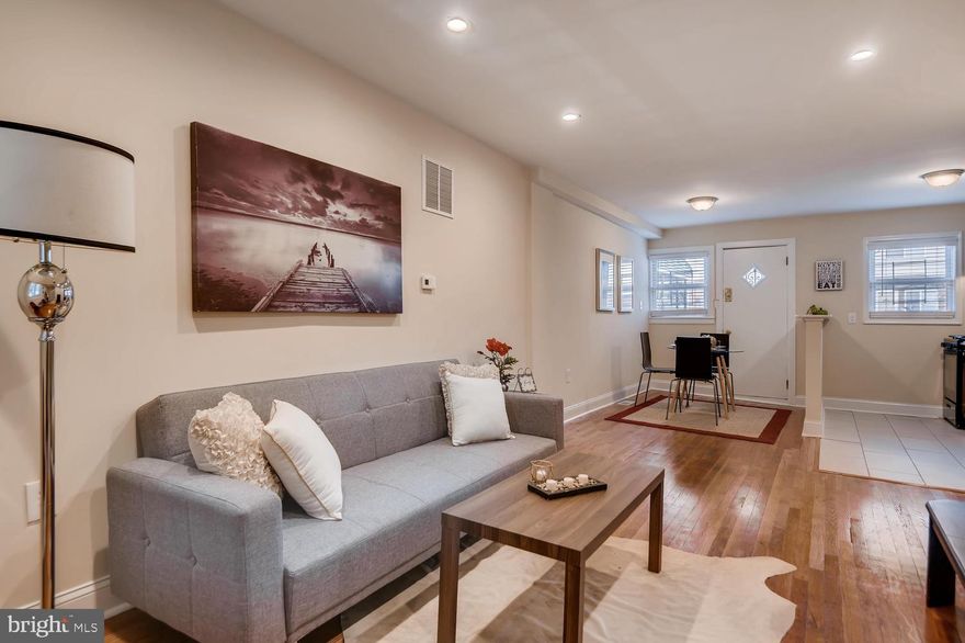 Affordability, and Convenience describe this recently renovated open concept located in the Panway-Braddish neighborhood. Home has hardwood floors, new appliances, and contemporary baths. The lower level has a family room for entertaining and a room that can be used as a 3rd bedroom or office. The rear yard can be used as a parking pad. Walking distance to Coppin State, Mondawnin mall, and accessible to public transportation. Great home.