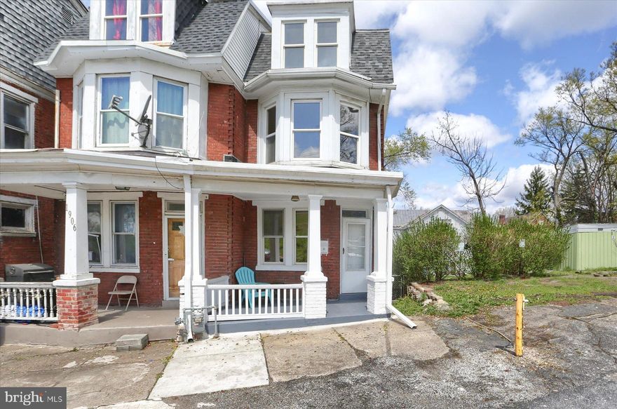 Step into this beautifully restored 4-bedroom semi-detached home in the heart of Harrisburg, perfectly situated across from Reservoir Park. Blending historic charm with modern comforts, this property boasts stunning original chestnut woodwork, meticulously preserved and never painted, adding warmth and authenticity throughout. The living and dining areas flow seamlessly together, framed by exquisite decorative woodwork that creates a sense of distinction without compromising openness. The spacious kitchen features new cabinets, counters, sink, and flooring, with plenty of work and storage space. Enjoy effortless indoor-outdoor living with direct access to the rear deck. The second floor offers three spacious bedrooms, a full bathroom with new vanity, fixtures and a refinished bathtub with new surround. The third story provides additional living space, ideal for a fourth bedroom or home office, with cozy knotty pine paneling creating a warm ambiance. The full basement, with drywalled and freshly painted walls and ceiling, offers potential for further expansion. Recent renovations include new paint and flooring throughout. Enjoy easy parking with spaces available in front of the home and street parking. This property is a rare find in Harrisburg, offering the perfect blend of history, charm, and modern functionality.