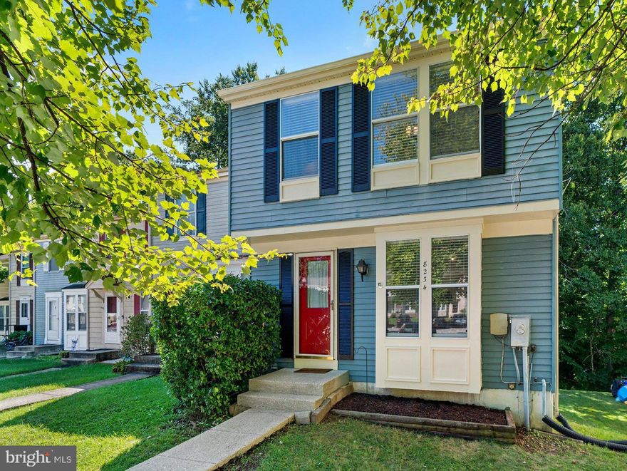 Welcome Home to this charming 3 bedroom, 2 full bath home in Asbury Woods. Glowing Hardwood Floors greet you upon entering the home and extend throughout the Main Level. Kitchen features white cabinetry, electric range, dishwasher, refrigerator, and microwave. The Open Concept Family and Dining spaces allow plenty of room for gathering. Venture out from the Family Room to the expansive Deck (2023) and dine alfresco! Upper level features a spacious Owner's Bedroom, Full Bath, and Two Secondary Bedrooms. Finished Lower Level includes a Family Room with Fireplace, Full Bath, and Laundry Room. From the basement, walk out onto the cement patio to enjoy the large serene backyard overlooking mature trees. Fresh Paint throughout the Entire Home and Exterior.