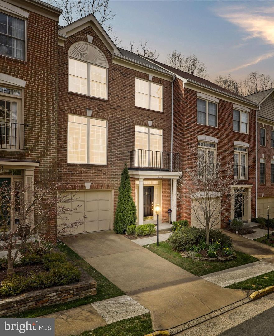 The seller respectfully requests all offers submitted by Tuesday morning.   This home has been so well loved that it shines!!  Elegant & bright brick townhome with 1 car garage, hardwood floors, 9 FT ceilings, recessed lighting, finished walkout basement with fireplace, huge deck perfect for entertaining facing the most tranquil view of lush trees, in highly desirable North Reston! Everything has been done for you - MOVE-IN READY! Primary suite with vaulted ceiling, walk-in closets & light filled bathroom! Newer Appliances (2020-2021), Newer roof & skylight (2018), Newer deck (2021), Washer & Dryer (2023), HVAC serviced 2x every year! Great Privacy with Premium Landscaping!  Located only 0.8 miles from Baron Cameron Park with fields and dog park; 0.9 miles from North Point Village Center with grocery, restaurants, retail, banking, gas station, and more; 0.9 miles from Lake Newport; 1.3 miles to Route 7/Leesburg Pike; 1.5 miles from historic Lake Anne and Lake Anne Village Center with renowned Saturday morning Farmer's Market; 2.0 miles from the Trader Joe's, Home Depot, Santini's shopping center; 2.3 miles from Lake Fairfax with walking/jogging/mountain bike/horse trails, skate park, recently renovated and expanded mountain bike course, and Water Mine Water Park; 2.7 miles from Reston Town Center with shopping, dining, retail, concerts, ice rink and more, as well as the newly opened Metro Rail Station; and 3.1 miles from both the newly opened Wegman's and access to Route 267.