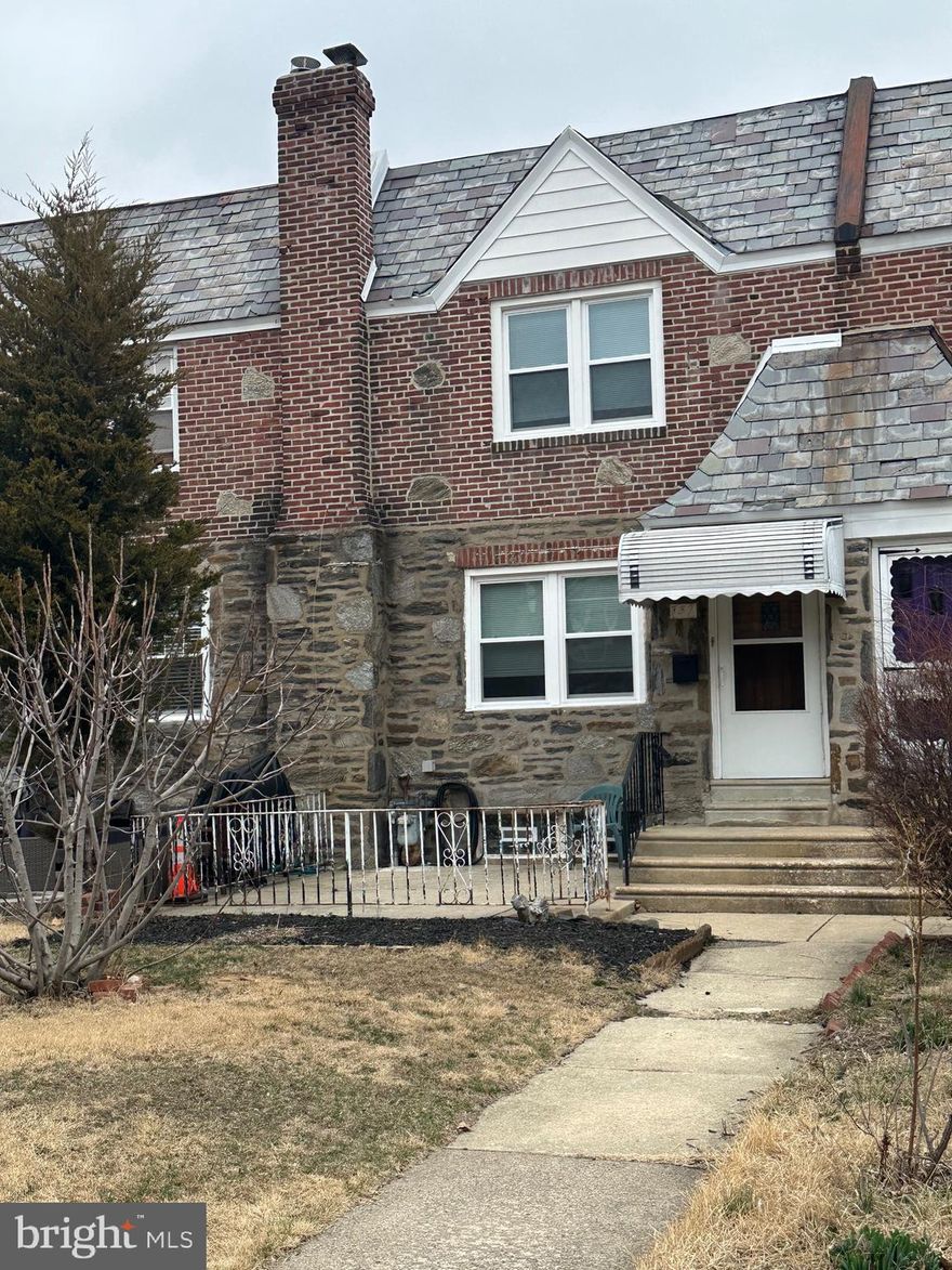 This 3 bedroom 1.5 bath home is ready to go with refinished hardwood floors through out! The first floor has a nice and open floor plan with a large living room that opens right up to the dining room and kitchen. The kitchen is updated with new refrigerator, new granite countertops and new flooring. 2nd floor has 3 bedrooms with Ceiling fans and Hall bath. The basement is finished with a half bath and separate laundry and utilities with outside rear exit. Walk right out to your private parking and attached garage. Prospective tenants must have at least a 650 residential score and the income to support the rent, it can be combined, and cosigners are accepted if the prospective tenant has at least a 600 score. This house is available ASAP. There is a $60.00/per adult application fee. * required for move in is 1st month, last month and 1 month security. No pets unless they are certified support animals. Garage is not accessible  for showings, Owner will have garage emptied by June.