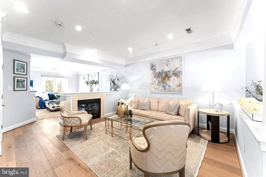 The Gem amongst the Rest. If you're looking for lifestyle in a great neighborhood + value, convenience & style - this is The One. 
Welcome Home to your new Residence —a sun‑splashed, townhome‑style PH condo set in the amenity‑rich Quince  Orchard  Park community.  Offering over 2,000  sqft across two expansive levels, 3 generous bedrooms, and 2.5 baths, this residence combines the space of a townhome with the ease of condo living.

Upon entering the main level, you are met with an expansive open floorplan, with Tree-Lined Views. This residence boasts  new wide plank wood floors, wraparound Crown Moulding, along with a Gas fireplace with tasteful tile surround, Designer selected Fixtures from Persiano Gallery, and a timeless Kitchen with Granite Countertops and SS appliances. All windows on this level have custom roller shades, two of which are motorized. A new smart Yale Thermostat was installed for controlled comfort at your fingertips and a balcony to provide a breath of fresh air when you need it.

Upstairs, vaulted ceilings crown an oversized primary suite featuring an updated spa bath with dual vanities and a walk‑in shower with also a jetted jacuzzi tub, plus a walk‑in closet. Two additional spacious bedrooms share a well‑appointed hall bath, an upper‑level laundry room and linen closet, makes wash‑day effortless and newly installed luxury carpeting for a cozy feel.

An attached one‑car newly painted garage, driveway parking, and plentiful guest spaces check every practical box, while the community’s clubhouse, pool, fitness room, tennis and basketball courts, sand‑volleyball pit, playgrounds, and miles of walking paths encourage an active lifestyle. 

Across from the building is the Discovery Park, with designated forest conservation area, playgrounds & walking trails. Best of all, you’re a short stroll to Kentlands Market Square and minutes to Rio, Downtown Crown, Shady Grove Metro, and the I‑270/ICC corridors, placing shopping, dining, entertainment, and major commuter routes at your fingertips. With its generous scale, thoughtful layout, and unbeatable location, this is the PH Residence you’ve been waiting for—lock it up before its gone!