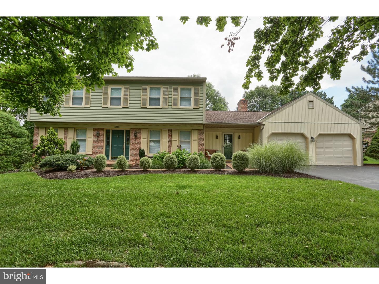 Outstanding location in the heart of Wyomissing School District.  Hardwood throughout most of the first floor as well as 2 fireplaces.  New microwave, dishwasher and cook-top complement the granite counter tops.  New carpet in some bedrooms and a spacious master with walk-in closet.  A finished basement, updated interior decor and an amazing backyard make this a must-see home.