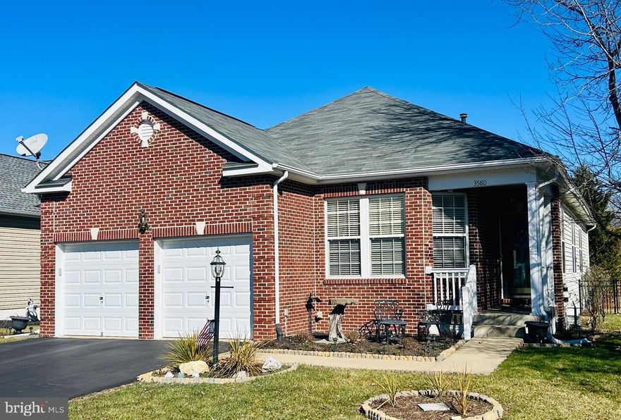 **Come see this beautiful, single family 55+ stunner!  This charming and inviting layout will be sure to captivate and surely will not last long! You are invited to tour this highly sought after home and community this Saturday 3/9/24 from 1-3PM! 

This is the one you have been waiting for! Everything is NEW, NEW, NEW! You cannot even get new construction for this price!
Nestled in the coveted and highly sought after Vint Hill Land Bay, this 55+ single family home is truly a charming masterpiece.  From the moment you park your vehicle in the spacious two car garage equipped with brand new opener mechanisms, you enter into the quiet charm of main level living.  No expense has been spared with the main living area crown molding, soaring 12 foot ceilings, entertainers kitchen, and that is JUST the beginning.  
This home has a sizable office located off the entryway that leads into the combination family/reading space which happens to be adorned with endless windows and natural light pouring in. Off of the family room are both the owners suite with large his & hers closets and the 2nd bedroom.  The kitchen is handsomely equipped with 2021 LG dishwasher and refrigerator as well as a 2023 LG gas range.  The kitchen offers a reverse osmosis system and the entire home is equipped with a water softener system. Off of the kitchen is a fabulous sitting area that overlooks the gas fireplace with access to the newly painted deck.  The deck has mature trees surrounding and a fully fenced in back yard with an advanced draining system installed in 2023.  The entire lawn is equipped with a four zone irrigation system so you are to be sure your lawn will be the envy of the neighborhood! Make your way to the basement where there are endless possibilities!  There is a rough in for a 3rd bathroom in this massive space!  The basement cabinets convey for all of your storage needs.  All HVAC components were replaced in 2021 and water heater in 2023.  The home also has a radon mitigation system, new smoke detectors, and new hose bibs throughout the exterior of the home.