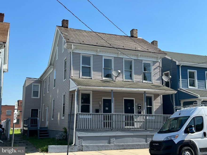 Welcome to 873 E Prospect St, a turnkey three-unit property located in the East End of York City. This detached multifamily property is an excellent opportunity for both investors and owner-occupants looking to house hack. Each of the three units features two bedrooms and one full bathroom, with projected market rents of approximately $1,100 per month per unit. With all units occupied at market rent, the property offers a potential annual gross rental income of $39,600. Utilities are investor-friendly, with gas and electric separately metered for each unit. The owner pays water, sewer, and trash, with the option to bill those expenses back to tenants. Whether you're looking to expand your investment portfolio or offset your mortgage by living in one unit while renting the others, this property offers strong income potential and flexibility. Call today to schedule your private tour before it’s gone!