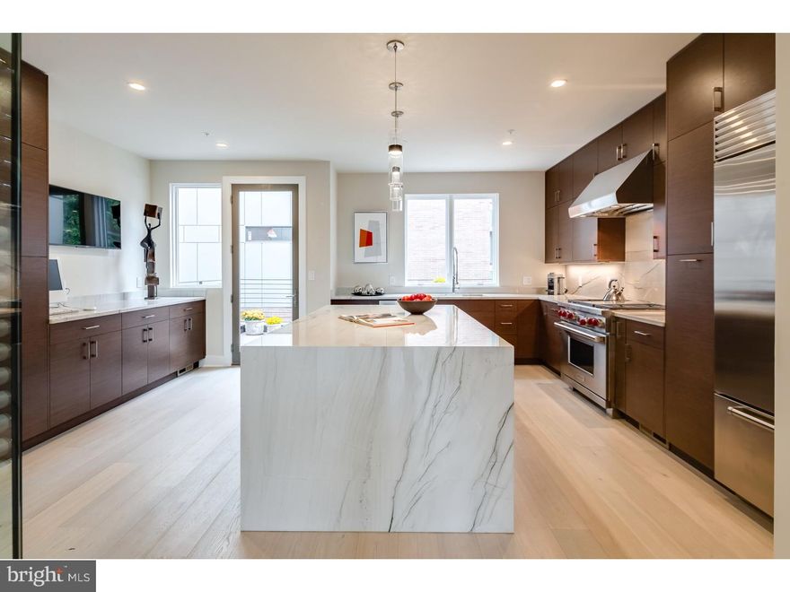 Introducing Adagio, Phase 2. Phase 1 is 100% SOLD OUT. Phase 2 is larger and more exquisite. 5880 square foot New Construction homes at the City's most prominent location. Up to 6,700 SF of total usable space, with a 4-car parking/2 car garage, 6 stop residential elevator, Roof Deck with PLUNGE POOL, OUTDOOR KITCHEN, and a 340 sq' pilot house suite with elevator access to roof deck!! 5 bedrooms plus 1 office, 5 full baths and 2 half bathrooms. Approved Tax Abatement! ADAGIO Phase 2 homes are wider and larger than Phase 1 homes (130-138 s Front ST.) Phase 2 has a Finished basement with media room. Energy efficient dual HVAC systems, Security alarm and Video intercom system, home automation system, 8' solid core interior doors, custom staircases, walk in closets,interior Metal handrail system, tax abatement, Luxurious Marvin windows, toto toilets, and Grohe fixtures just to name a few amenities, Adagio homes are ENERGY STAR  qualified new homes. Adagio is being developed for the discriminating Buyer within one of Philadelphia's most sought after neighborhoods, Society Hill. Designed with unmatched excellence from Philadelphia's premier luxury home builder, U.S. Construction. The Adagio reflects the builders abiding commitment to excellence, innovative techniques in product design, and development.By providing a unique and highly desirable living environment within a superior product. The Adagio town homes incorporate inspired architecture and design with a harmonious blend of architectural history and an eye toward the future. The Adagio Town Homes offer a remarkable lifestyle of beauty and ease, steps away from Philadelphia's waterfront and the soon to be expanded several hundred million dollar Penns Landing Park. Penns Landing park will be your front yard at ADagio, acres of green spaces and direct access to the waterfront. Live in the center of it all! walk to theaters and countless restaurants. Live the ultimate urban lifestyle at Adagio. The additional 2 parking spots for this home are located next door n the Ritz parking garage and are rental spots. The seller will pay for one year for two spots with acceptable offer! $58.25 for water.Square footage total includes above grade space and below grade space and is estimated.