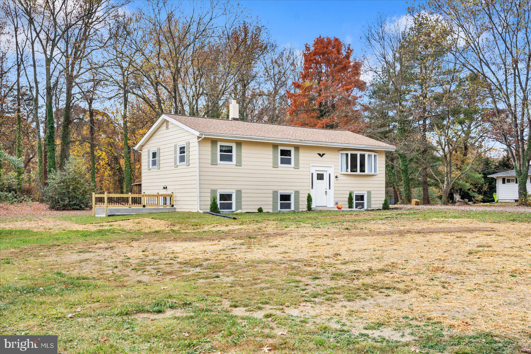Welcome to this Renovated Single Family Home Sitting on .91 acres with an Additional 1.25 Acre Lot that conveys with the sale bringing the total acreage to 2.16 acres. The additional lot offers plenty of space for garages, pole barns or whatever suites your needs. The large privately wooded property has endless opportunities for the opportunist. The home is like new - the owners completed the following: New Well, New WelTrol Tank, New HVAC, New HWH, New Roof, New Windows, New Deck, New Wide Welled Exit out of the Basement, Upgraded Electric, New Plumbing, Waterproofed Basement, New Kitchen with In Style Quaker Cabinets, Granite Counters, S.S. Appliances & Deep Well Sink. The home also offers Refinished Hardwood Floors, Updated Bathroom, All New Lighting & has been Completely Painted Inside and Out. This Home & Property is Turnkey and Awaiting Your Arrival to Enjoy All it has to Offer and More!!!!
