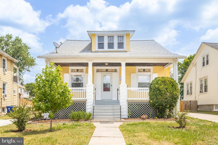 Hamilton is oh so hopping! Feel the great energy and welcoming spirit off zone 21214! This fine bungalow is oozing with charm and character. Elevated front porch for morning coffee, work and watching the world go by. Sun drenched bright and sunny rooms. Refinished floors on the first level. First floor bedrooms, open 2nd floor for loft style sleeping or expansive family/media room - existing shutters make it completely dark.  Room for petite table in kitchen, Bosch dishwasher, white cabinetry. Unfinished lower level for storage and endless possibilities.  Great backyard for urban farming and four legged pals. Covered, rustic porch for crab cracking. Excellent value for savvy early summer home shopper! Sweet!