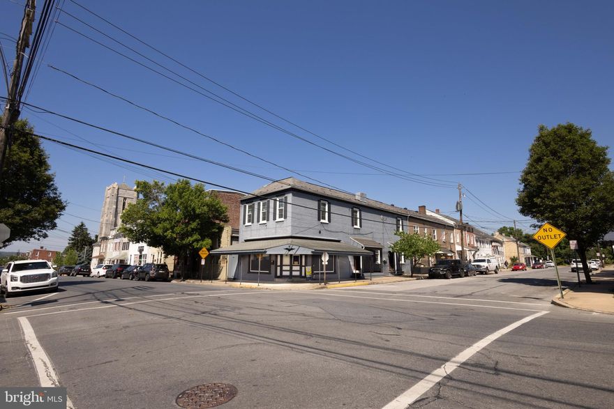 Real Estate Auction to be held 7/25/24 at 5:30 pm.  INVESTOR SPECIAL. This large corner lot held a grocery/candy shop for years, but is now ready for a new owner to reimagine its use. Buyer responsible for verifying possible uses with Columbia Boro Zoning Office.  Possible 5 BR, 2.5 BA, 2 kitchens, Fire place, unfinished basement.  There is oil heat. Current tax assessment is $125,000 and an annual tax of $4,671. Building will be sold in AS IS CONDITION. Terms of sale: $10,000 deposit required night of sale from the winning bidder. Settlement on or before 45 days. Buyer to pay 2% transfer tax and 1% buyer premium in addition to final sale price.