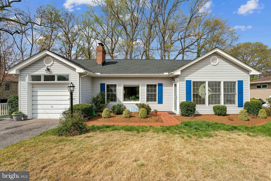 OPEN HOUSE CANCELLED 

Adorable water view rancher in the sought after community of Cape Arthur. This is the one you have been waiting for! This adorable water view rancher is move in ready. When you walk in the home you are greeted by the gorgeous hardwood flooring throughout the majority of the main level.  The cozy family rooms features a wood burning fireplace. with custom built ins.  As you walk into the dining room you notice the curved doorway which reminds you of times gone by. As you enter the kitchen you are greeted by gorgeous water views. The kitchen has tons of potential and features Corian countertops and white cabinets. There is an incredible sunroom addition with enchanting water views and gorgeous peaked ceiling. The sunroom offers French Doors to a composite deck with incredible views. The finished basement offers a huge rec room with endless potential. There are also two large bedrooms with sunny windows. One of the bedrooms features a brand new full bath with custom tile work. There is a water view shop/storage room that could easily be finished for additional living space. There is a walk up attic space off the kitchen that runs the length of the house. The roof is 5 years old with a transferable warranty from Landmark. Additionally, main HVAC is 5 years old and the sunroom HVAC is brand new. Tons of storage in the walk up attic. Home features a one car garage. The Cape Arthur Improvement Association is a voluntary membership and offers something for everyone. There is a private, gated beach where you can swim, lounge in a beach chair or grill dinner in the picnic area. There are two piers with 40+ slips and more on the horizon. There is also a great playground, basketball court, tennis and pickle ball courts plus sports fields. Additionally, you can sign up to join North Cape Arthur Pool (inquire directly to pool regarding wait list ) and within walking distance to Folger McKinsey Elementary School! Here is the opportunity to get into one of the most sought after water privileged communities at an incredible price!