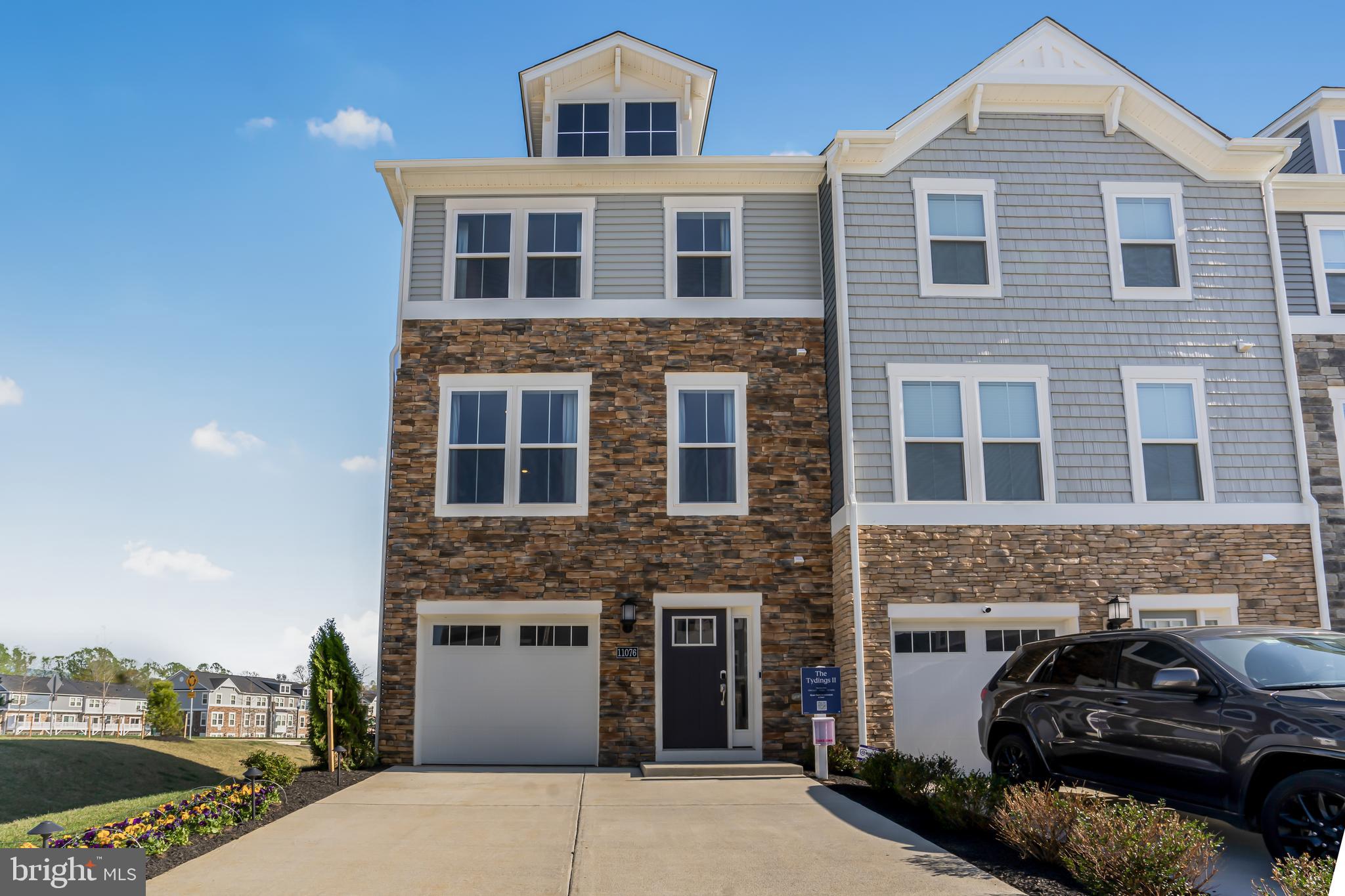 Welcome Home to St Charles - Horizon Community! The Tydings II Front Load Garage Townhome model is a three-story townhome 3 bedrooms, 2 full, 2 half baths that features an expansive first-floor flex space that can function as a recreation room ideal for entertainment and hosting guests, with a convenient back entrance. Upstairs is an open layout shared among the family room, dining room and kitchen, along with an optional deck for outdoor living. On the top floor is the luxe owner’s suite with a private full-sized bathroom and two bedrooms. Scheduled for delivery November 2025. This home is to be built. Schedule your showing and tour the model. Prices and features may vary and are subject to change. Photos are for illustrative purposes only.