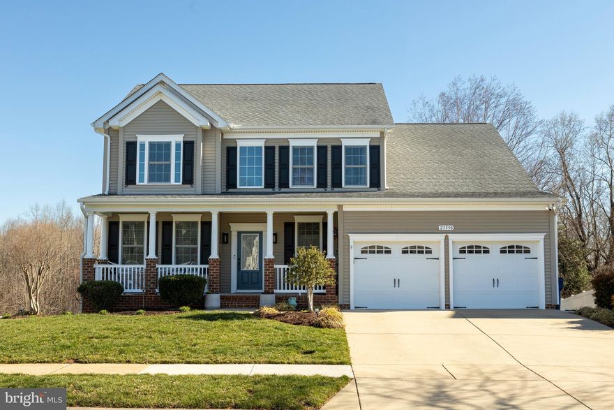 Welcome to this beautifully upgraded 5-bedroom, 3.5-bathroom home, perfectly situated on one of the best lots in the neighborhood! Backing to trees for added privacy, this home offers both elegance and functionality.

Step inside to find refinished hardwood floors throughout the main level, adding warmth and sophistication. The gourmet kitchen features sleek quartz countertops, a new backsplash, and an open-concept layout that flows seamlessly into the great room—perfect for entertaining. A large dining room provides ample space for gatherings.

Upstairs, the primary suite is a true retreat with an oversized bedroom, huge walk-in closet, and a spa-like ensuite featuring dual vanities, a corner soaking tub, and a large shower. Four additional bedrooms offer plenty of space for family, guests, or a home office.

The finished basement is built for entertainment, complete with a wet bar, built-in features, and plenty of space to host guests. Step outside to enjoy the composite deck, which leads down to a custom patio with a fire pit and built-in cocktail table—ideal for relaxing evenings.

Don’t miss this opportunity to own a home in Leonard’s Grant with incredible outdoor space, premium upgrades, and newly refinished wood floors!