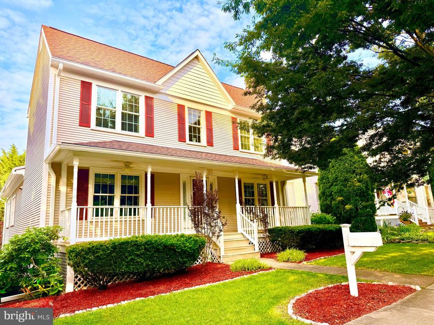 Welcome to 2462 Five Shillings Rd in picturesque Wormans Mill. This 3 bedroom 2.5
bath home has 2900 finished sq feet of living space, plenty of room to rest, relax and
entertain. The main level features a large living room with fireplace, dining room, half
bathroom, large upgraded kitchen and the first floor owner's suite with a spa-like full
bathroom and walk-in closet. The sunroom off the kitchen is large and inviting with lots
of natural light. Outside, the composite deck overlooks the patio and beautiful English
garden. A detached oversized garage provides room for 2 vehicles and storage. The
upper level features two large bedrooms and has another full bathroom. The lower level
features a second family room area with a gas fireplace, a flex space with built-in wall
fish tank, a bonus room with a barn door that can be used as an office/possible 4th
bedroom/ home gym. Rounding out the basement is a storage room with ample space.
New water heater, washer and dryer. Stunning hard wood floors throughout that is a
must see. The house and garage boast a quality new roof. The neighborhood has many
amenities such as a pool, walking trail throughout, restaurants within walking distance,
shops and tot lots. Close to major commuter routes, shopping, dining and downtown
Frederick. Don't miss your chance to see this wonderful home.