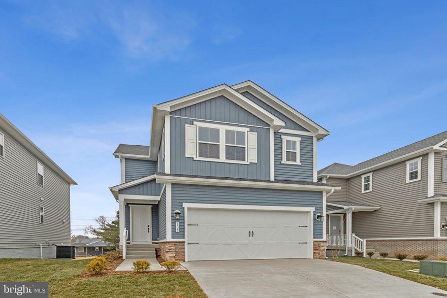 WITH RATES BELOW 5% YOU CAN OWN THIS NEW CONSTRUCTION MOVE-IN READY HOME FOR THE SAME P&I PAYMENT AS A $545,000 RESALE!! This brand-new 3-bedroom, 3 1/2 bath Lana by Richmond American Homes. The main floor of this charming Lana plan offers an inviting great room with Mohawk luxury vinyl plank floors on the main level, 9' ceilings with 8' doors, a powder room, electric fireplace, a gourmet kitchen with a convenient island, quartz countertops, backsplash, pantry with wood shelves.  Upstairs, you’ll find three elegant bedrooms, including an impressive primary suite showcasing a roomy walk-in closet and a deluxe bath with double sinks. A secondary bath, top floor laundry, 2-garage with EV charging station, video doorbell, smart locks, smart thermostat for energy efficiency, sidewalks throughout the community, and last but not least a finished basement with 9' ceilings, rough-in for wet bar & a full bathroom complete this home. Enclave at Arundel Hills is an exciting new community in Glen Burnie. It offers easy access to major employers in Baltimore, Annapolis, and Washington D.C. via I-695 and I-97 and is located just minutes from Fort Meade. Residents can also appreciate close proximity to BWI, countless dining options and minutes to waterfront restaurants, and entertainment options. Choose from an attractive array of single-family homes, each boasting the designer details and in-demand features today’s homebuyers are seeking! Model is OPEN but visitors are encouraged to call ahead to be guaranteed a dedicated appointment.