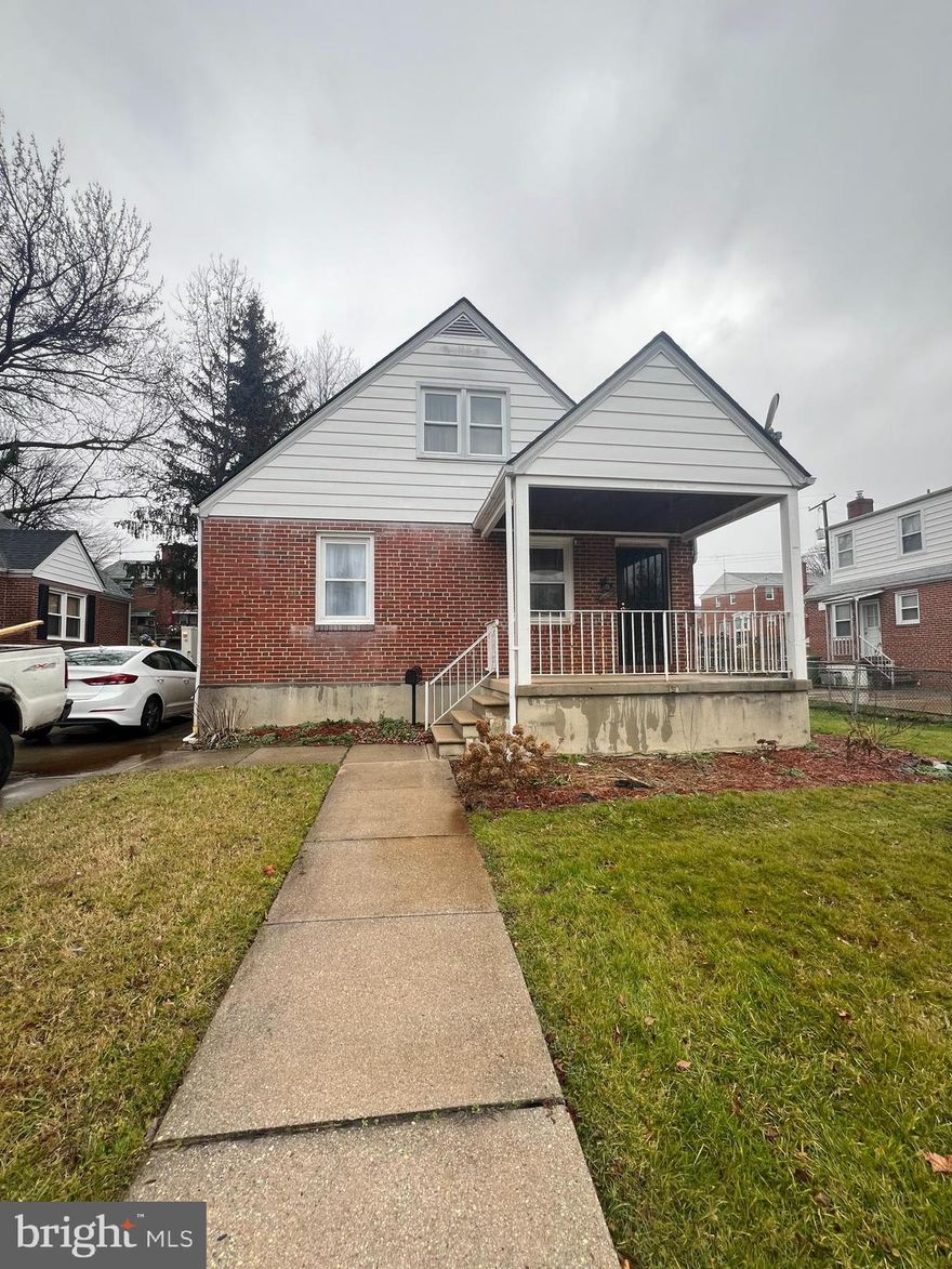 This is an assignment sale, property will be sold as is. This charming home is located on an excellent block, it's been maintained but is in need of renovations. Perfect for an investor looking for their next rehab project. Property has 4 bedrooms/ 1.5 bathrooms and a partially finished basement. The roof (1 yr old) and gas/ electric heaters are new.  The house is vacant and won't last long, contact to schedule a showing or to submit an offer.