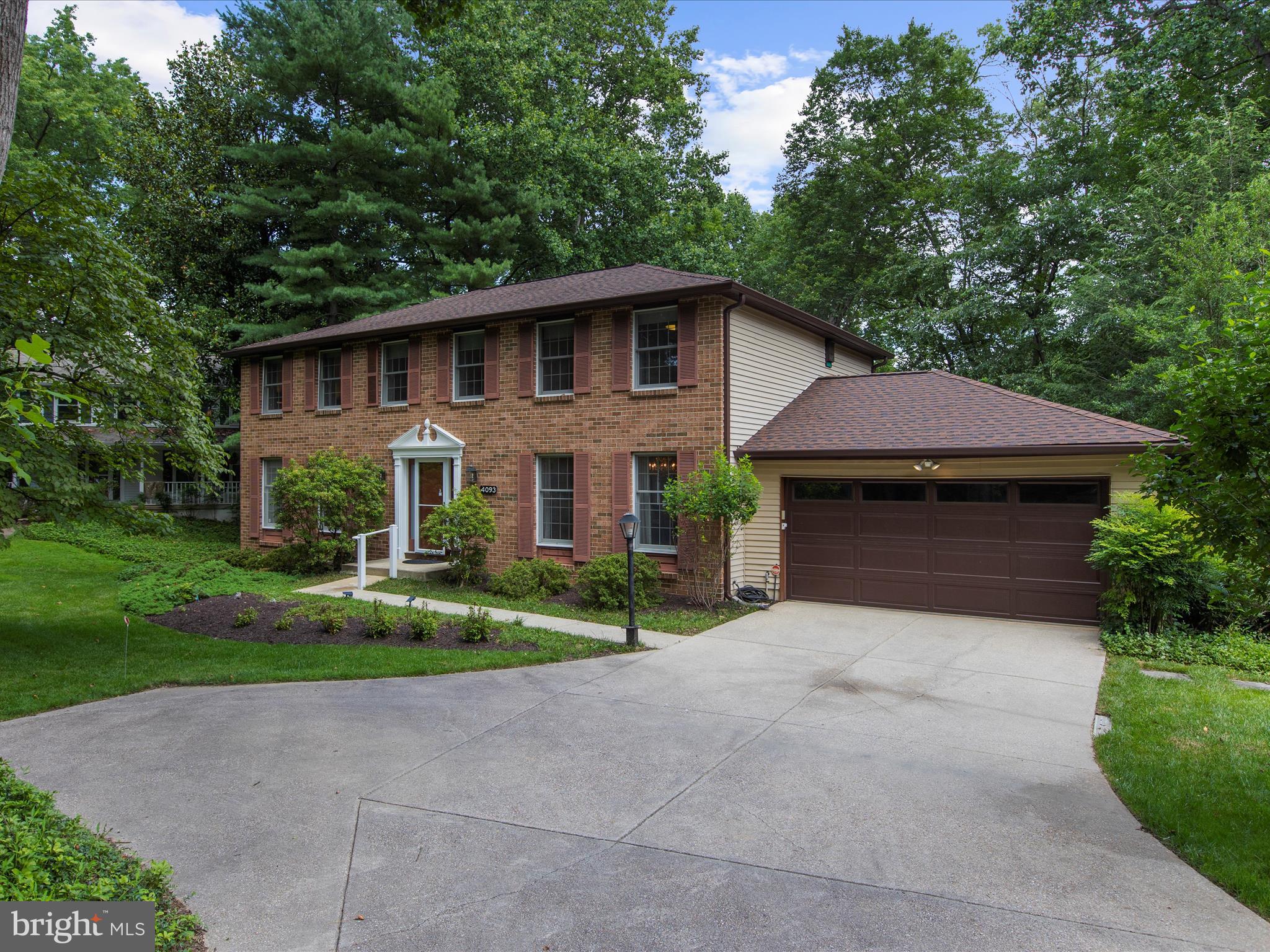 Welcoming 5-Bedroom Colonial on a Cul-de-Sac Backing to Trees & Wildlife Views.
Welcome to your private retreat in the heart of nature. Tucked away on a quiet cul-de-sac and backing to a picturesque backdrop of mature trees, this delightful 5-bedroom colonial offers the perfect blend of classic charm, thoughtful maintenance, and endless potential. Whether you're a bird watcher, nature enthusiast, or simply crave peace and privacy, this home delivers year-round beauty right in your backyard.
With 2,464 square feet of finished living space and an additional 1,232 square foot walk-out lower level ready for your personal touch, there’s room to grow, relax, and entertain. The main level boasts a bright and spacious sunroom and deck where morning coffee meets birdsong, a traditional formal living room, separate dining room, cozy breakfast nook, and a welcoming family room anchored by a handsome brick fireplace with gas logs.
Upstairs, the spacious primary suite includes a peaceful sitting area and private ensuite bath, while four additional bedrooms and a full hall bath offer versatile space for family, guests, or work-from-home needs.
Lovingly maintained over the years, this home features rich hardwood floors, newer kitchen appliances, a gas HVAC system, parking pad, and that sun room you’ve always dreamed of.