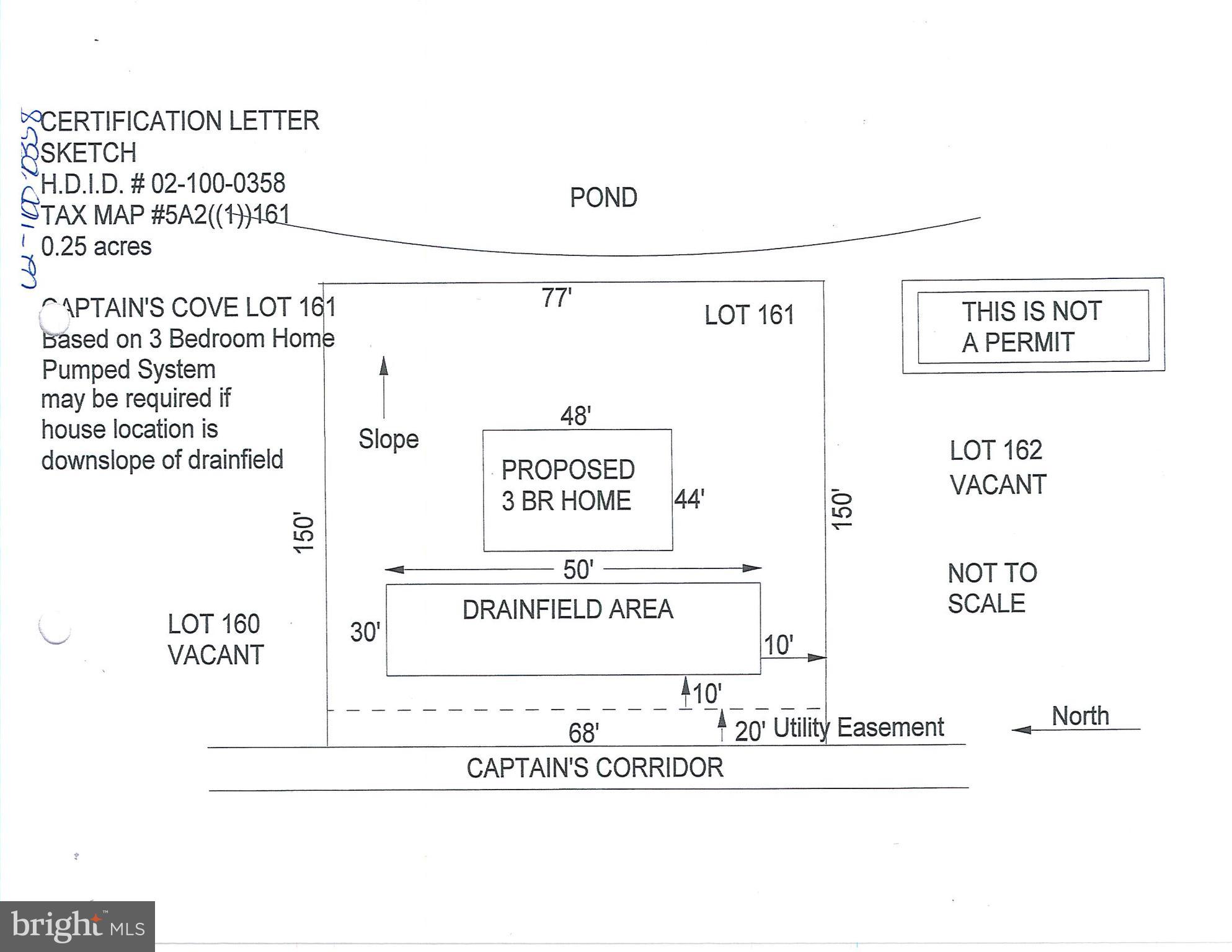 CAPTAIN'S COVE - Land