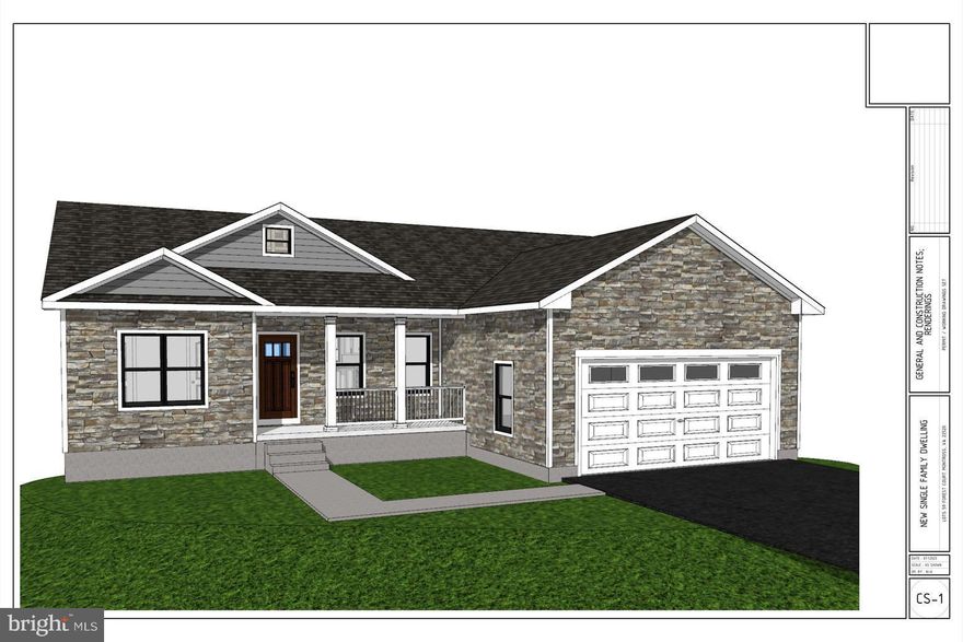 Your dreams can come true this year in the brand new, easy care ranch on a finished -full walk out basement! Expected completion end of August.
Bright, open floor plan with 2 car garage!  Enjoy the waterfront and water access amenities of Stratford Harbour which include a Clubhouse with pool on the Potomac River.  Imagine having friends and family together in this vacation like atmosphere every day! Lot is cleared, foundation is in and ready to start framing  on this luxurious one level living home on full finished walk out basement!
Tot lot, tennis courts and a marina are all yours to enjoy!
Private beach on the lake for fishing, boating and swimming.  Sharks Tooth Beach is an adventure on the Potomac where you actually hunt for shark's teeth, sun bath and cook out or enjoy a picnic.  This life style can be  yours at a very affordable costs with room for expansive living, home office, hobby room, rec room, etc. on the lower level, full bath - the walk-out basement!  Something you don't find often in Westmoreland County!
Just down the road from Stratford Hall, Westmoreland State Park, Wineries, Breweries, Art Walks, Antique Shops and Farmers Markets.  Enjoy historic, beautiful Westmoreland County.

The same floor plan is being built next door with a different elevation if you are looking for a family compound a home close to friends!