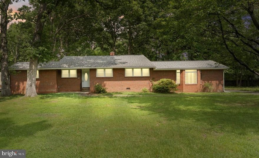 LOCATION, LOCATION, LOCATION!
Beautifully renovated all-brick one-level rancher in a prime Fredericksburg location with NO HOA. This charming home offers 4 spacious bedrooms and 2 full bathrooms and sits on a generous half-acre lot, combining peaceful living with convenient access to nearby shopping, dining, and major commuter routes.

Inside, you’ll find a completely updated interior featuring brand-new LVP flooring throughout, a stylish galley kitchen with quartz countertops and stainless steel appliances, and marble flooring in both bathrooms. The solid brick construction and single-level layout provide comfort, durability, and ease of living.

Step outside to enjoy the expansive yard, perfect for entertaining, gardening, or relaxing.

Ideally located just minutes from Harrison Crossing and the new Chancellor Crossing, featuring retailers such as Panera Bread and Publix. Commuters will appreciate being approximately 10 minutes from Interstate 95 and U.S. Route 1.

Don’t miss the opportunity to own this move-in-ready home in an exceptional Fredericksburg location. Schedule your showing today!