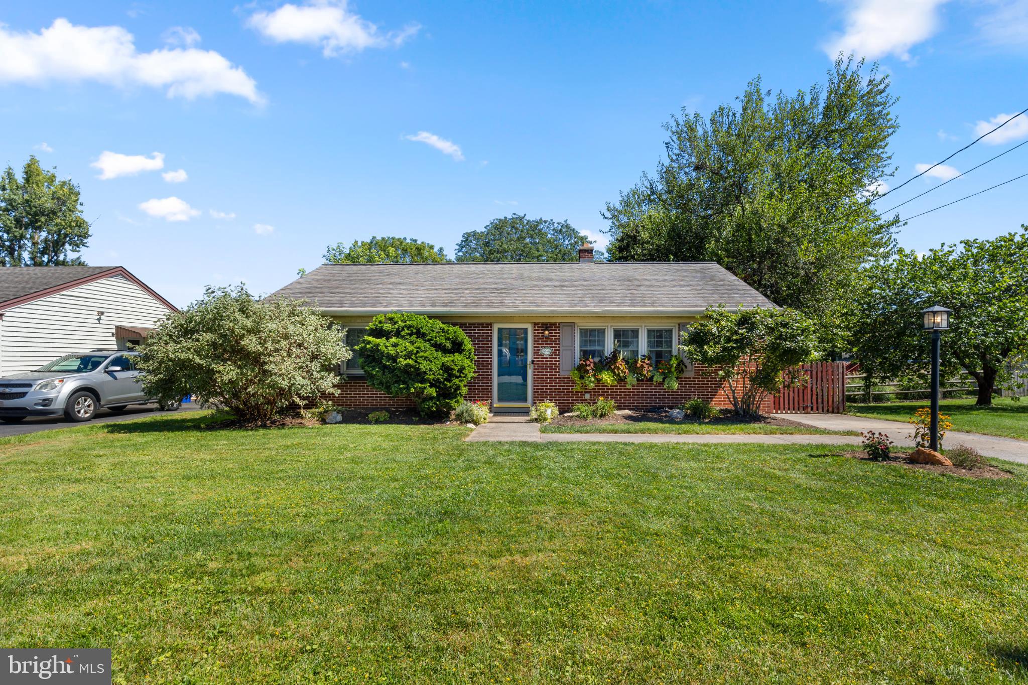 This well maintained and charming ranch home on low traffic, dead end street, close to all Willow Street conveniences and minutes from downtown Lancaster, is ready to WELCOME you HOME! Highly desirable hardwood flooring throughout. Custom natural cherry kitchen cabinetry with several glass doors, 2 lazy susans, tile blacksplash, and 2 pantries, one with pull out drawers. Remodeled bathroom with granite vanity top, tiled walk-in shower, and skylight. Spacious lower level family room and storage space. Large rear patio on footers with fenced yard for great outdoor living. Kinetico water conditioning system and replacement windows. CALL TODAY!