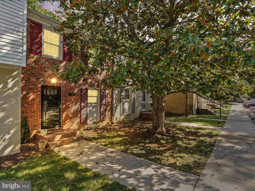 Rarely available 3 BR, 3 BATH in desirable Cardinal Forest neighborhood! The whole home has been freshly painted last week!   Enjoy this beautiful Kitchen w/granite counters & SS appliances plus tons of counter space and storage.  Gleaming hardwood floors throughout. Upstairs you’ll enjoy a sizable primary bedroom with enough closet space for any shoe lover, as well as an attached renovated primary bath. Another two bedrooms with nice size closets and views of the lush green back yard share another renovated bath completing the second floor. Head downstairs where there is plenty of storage inside and out in your own garden shed. A recently installed hardscaped fully enclosed backyard is a perfect place to host a BBQ with friends and family.   An updated full bathroom as well as a massive re room/office/home gym rounds out the lower level.  Situated in a family-friendly, low traffic neighborhood near shopping, a large playground, walkable to the local Catholic school,  parks and access to forest walking paths which lead to Lake Accotink Park, this home is sure to go fast! he HOA covers all utilities, except for electric.  HOA covers all external structures, such as the roof, cleaning the siding, front yard work, and the fence. They don't maintain the backyard. While the owners were there they replaced the roof and replaced the fence ( 2022 for both). They also maintain the community pool. Windows have been replaced about 10 years ago.  Your home includes a dedicated parking spot in front of the unit and a permit for another parking space in the shared and plentiful, adjacent parking. Access to the Cardinal Square's lovely pool is also a perk of living here, along with trash pickup and water are included in the rent.  Slug lines & metros bus stop conveniently located at the entrance of the community making travel to the city or Pentagon a breeze.