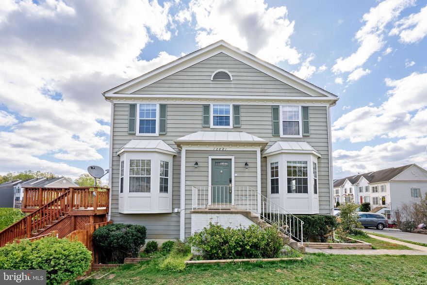 Welcome to this beautifully maintained 3-level end unit townhouse, perfectly situated just off Prince William Parkway and Hoadly Road. With 4 bedrooms and 3.5 bathrooms, this home offers plenty of space and versatility for comfortable living.

Enjoy hardwood flooring throughout and a fresh coat of paint that gives the entire home a bright, clean feel. The kitchen features painted white cabinets, a new backsplash, and stainless steel appliances—including a refrigerator and stove—creating a modern and functional space you'll love to cook in.

The fully finished basement adds even more flexibility, with a spacious bedroom, full bathroom, fireplace, laundry hookup, and walkout access to a fully fenced backyard. Whether you need a guest suite, in-law setup, or extra living area, this space has you covered.

Recent upgrades include a new roof and HVAC system in 2020, so you can move in with confidence. As an end unit, this home comes with a huge yard, offering privacy and space for outdoor living, entertaining, or pets.

Located close to shops, restaurants, schools, and commuter routes—this one has it all!