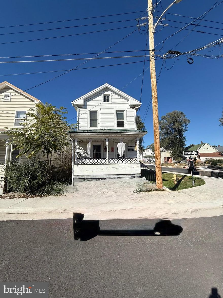 Investor alert! This income-producing property on a corner lot in the City of Martinsburg offers great potential and steady cash flow. Currently rented for $825 per month, this home features 2 bedrooms, 1 bath, a fenced-in yard, and a detached garage, ideal for storage or tenant use. Conveniently located near downtown amenities, shopping, and commuter routes. A solid addition to any investment portfolio!