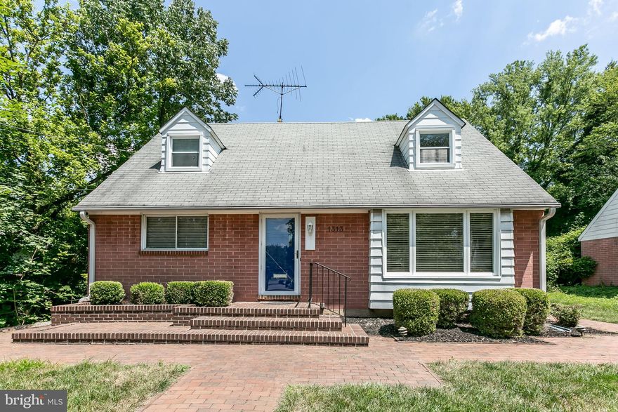 Newly refreshed, this larger-than-it-looks Cape Cod is bright, airy and ready to move-in! Lovely hardwood floors in Liv Rm, Din Rm and entire upper level (under carpet). Separate Breakfast Room plus Family Room w/ fireplace. Huge MAIN LEVEL MSUITE includes custom built-ins, a spacious Dressing Area, abundant closet space and luxury MBath w/ jet tub! Finished LL offers large Recreation Room, Office and Half Bath! Well-proportioned lot offers plenty of space for grilling, chilling, entertaining and relaxing! Winters will be easier because of the HEATED sidewalk!