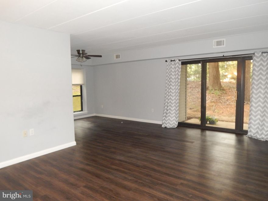 These spacious one bedroom units updated and ready to go don't come along too often!! Recently updated kitchen cabinets, granite counter top, stainless steel appliances, pantry, upgraded vinyl flooring through out, laundry room with full size washer and dryer, entrance foyer with closet, spacious living room and dining room, full bath, bedroom with walk-in closet, living room with sliding glass doors to patio!! Short trip to Downtown Columbia, walk Lake Kittamaqundi, restaurants, shopping and other recreation and other activities