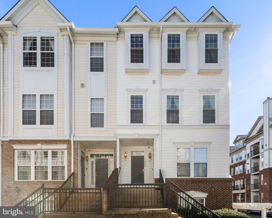 Amazing light-filled end unit townhouse-style condo with plenty of upgrades in a fantastic location! 3 bedrooms and 2.5 bathrooms, welcome you on 3 levels with almost 2000 sq ft.  Open floor plan, high ceilings, and oversized windows on three sides. Beautiful gourmet kitchen with 42inch kitchen cabinets, stainless steel appliances and gas range. Double-sided gas fireplace between dining and living room. Primary bedroom with two walk-in-closets and en-suite bathroom with dual sinks, soaking tub, and separate shower. Two additional bedrooms with cosey window nook-seating sharing a large bathroom. Washer and dryer conveniently located on the 3rd floor bedroom level. Oversized one-car garage, with plenty of storage space, driveway provides parking for an additional car. HVAC system and hot water heater replaced in 2019, new windows were installed in 2020.
In the well sought-after Greens at Wescott Ridge Community, this home offers great amenities like a pool, clubhouse, basketball & tennis courts, playgrounds and walking trails. You are close to several major grocers: Wegmans, Harris Teeter, ALDI, Safeway. Fair Oaks Mall and many restaurants are nearby and within walking distance to Fairfax Corner. Easy and quick access to major routes, like I-66, RT 28/29/ Fairfax Co Parkway, Braddock Road along with Metro Bus and Vienna/Fairfax Metro Station access, all provide easy commutes throughout VA, MD, and DC.