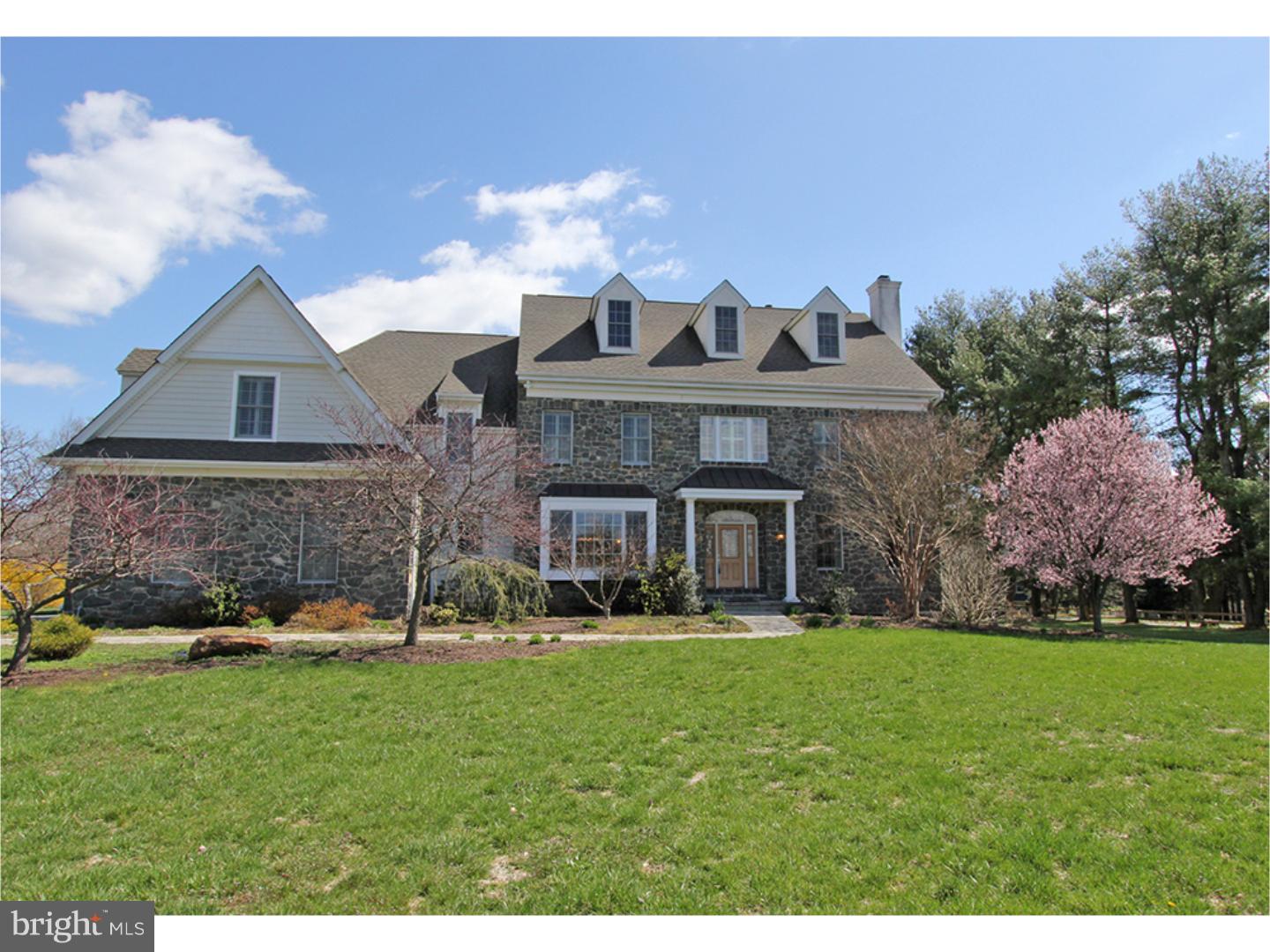 Incredible 7500 Sq. Ft. custom built newer home conveniently located in the heart of Chadds Ford and minutes to Rt. 202 and Rt. 1. This stately home offers 5 Bedrooms, 6 Full and 2 Half Baths, front-to-back foyer and hardwood throughout most of first floor. The gourmet kitchen features granite counter tops and top-of-the-line appliances, 3 fireplaces, enjoy a large formal living room, dining Room, butlers pantry, morning room and sun room, library, 3 car garage and veranda, lavish master suite with sitting room with fireplace, luxurious master bath, four additional bedrooms, each with their own bath, plus a multi-purpose room, 2nd floor laundry and walk-up attic. The lower level is full and partially finished with egress window and mini-kitchen. Beautifully maintained modern day home filled with plenty of extras. Schedule your visit today!