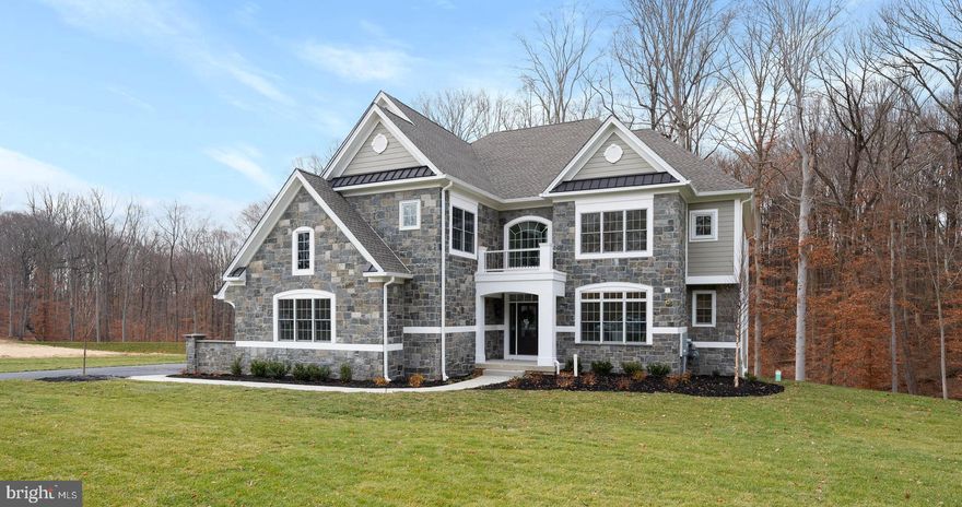 Welcome to the popular Bellflower Clover Model!  VILLAGE OF FOUR SEASONS offers an Incredible Location, Approximate One Acre Home Sites, Well Designed Floor Plans, and "Dare to Compare" Included Features!   This beautiful community is 60% SOLD!  Construction is well underway in this wonderful enclave of only 38 residences with close proximity to the Philadelphia Airport, major routes, fine dining, and shopping, and neighboring the scenic Springton Reservoir!   The well-designed Bellflower Model offers smart architecture for easy entertaining and everyday living with a long list of included appointments such as Stone & James Hardie Sided exterior elevations, rich interior moldings, wide engineered hardwood floors, side sweeping staircase, open balusters & railing, solid interior doors, insulated interior walls, finished Lower Level with Den or Bedroom, daylight windows, walk out entrance and full Bathroom and the list goes on!!  
Step into our Foyer and be welcomed with beautiful windows and natural light that allow the gorgeous outside landscape to follow you inside!    Once inside, the Dining Room will delight you with its sophisticated tray ceiling and adjoining Butler's Pantry with glass front cabinets, ready to be the serving station for your next get together!  The Gourmet Cook's Dream Kitchen will WOW you with an expansive 10’ Arched Center Island, Tall Painted Cabinets with Crown Molding to the Ceiling, Undercabinet LED Lighting, Quartz Countertops, equipped with the Monogram Stainless Steel Appliance Package, including Double Wall Ovens, Built in Microwave Oven, Stainless Steel Dishwasher, 5 Burner Gas Cooktop with Griddle, Stainless Steel Hood, all overlooking a cozy Breakfast Room with a rear glass wall.   On game day, your friends & family will enjoy watching their favorite team in the adjoining Two-Story Family Room, with a handsome fireplace and window wall.   The First Floor also features a Guest Suite or Home Study with a large Walk-In Closet and Dual Access Full Bathroom.  In addition, there is a convenient Mudroom Hall giving access to a Covered Outside Entrance, Three Car Garage, Coat Closet, and an Additional Walk-In Closet sized for a possible Future Elevator.    The Second Floor offers a great design with a dramatic Balcony leading to the luxurious Owner’s Suite with a Bay Window looking onto the Rear Grounds, Volume Tray Ceiling, Dual Walk-In Closets, and a Spa Bathroom Retreat with a Free-Standing Soaking Tub, Spacious Shower with Frameless Shower Door and separate Wall Vanities and Tower Cabinets.  Three additional generously sized Bedrooms, Two Full Bathrooms, and a conveniently located Laundry Room outfitted with Cabinets and Utility Basin complete this level!   Please note the Total Square Footage includes over 1,300 square feet of Lower-Level Finished Space with a Full Bathroom, Storage Closets, Daylight Windows, Walk-Out Entrance and Patio.  Public Water, Public Sewer, and Natural Gas.