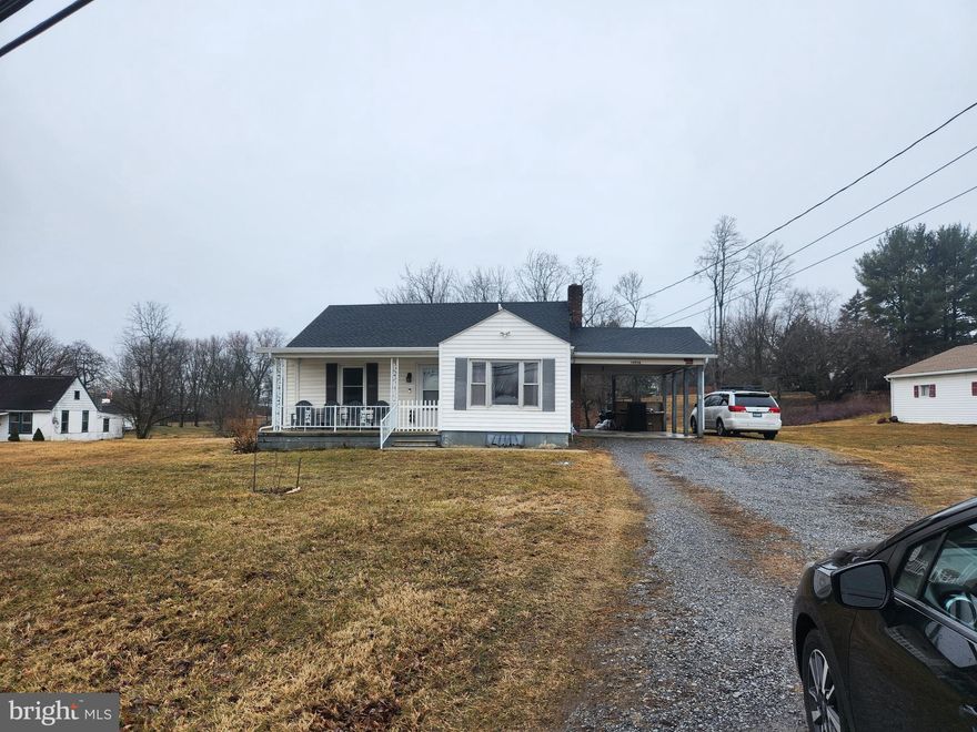 LOCATION LOCATION LOCATION  !!! Remarkable property ideal for a home based business or as a primary home. Zoned mix use , around the corner from hundreds major brands businesses. Near Hagerstown prime  Outlets. Sits on 1/2 flat acre of land , new deck overlooking the great backyard. beautifully  remodeled interior dining room Kitchen combination with new  Cabinets ,stainless steel appliances,  granite countertops , glass backsplash, and gorgeous floors, ample Livingroom/family room , and great floors throughout the main floor. 3 bedrooms and 1 bath. bonus  Attic converted to an office potentially 4 th bedroom  fully insulated , full unfinished basement waiting for your creative ideas on how you'll  finish it , unlimited potential on this property . Open Sunday  1-4 PM  offers reviewed/ deadline Tuesday 5pm