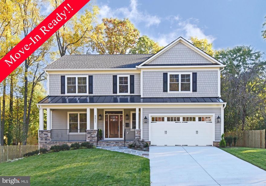 COMING BACK ON MARKET JAN. 2015!! Amazing Price! NEW CONSTRUCTION - JUST COMPLETED! Great Value w/ top of the line features including 9 ' ceilings, 5 BR/ 4.5 BA. Fabulous open floor plan.  Detailed mill work throughout.  LL w/ rec. room, gas fireplace, bedroom & full bath. Spacious level back yard. Whole House Generator. 1 Mile to West Falls Church Metro. Blocks from Haycock ES.