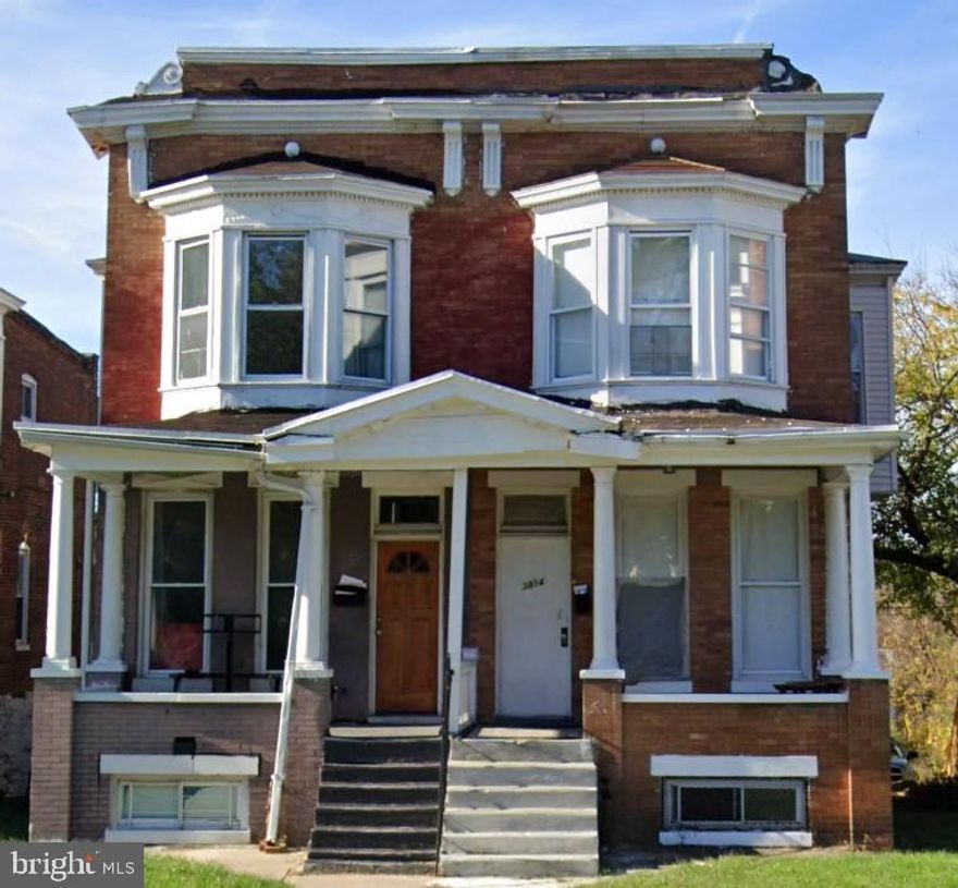 back on the market investor financing fell through dont miss the second chance!

Welcome to 3814 Park Heights Ave, a fantastic investment opportunity in the heart of Baltimore, MD. 
This property presents a unique chance to enhance your rental portfolio with a promising 2 unit building both uints have 2 bed and 1 bath

Rental Potential: This property is primed for rental income, strategically positioned to attract tenants seeking a comfortable and convenient living space.

As-Is Sale: This property is being offered in its current condition, providing investors the flexibility to implement their vision and improvements.

Take advantage of this investment opportunity and add 3814 Park Heights Ave to your rental portfolio. Whether you're a seasoned investor or just starting, this property has the potential to generate consistent rental income for years to come.

Invest wisely and secure your spot in Baltimore's thriving real estate market with 3814 Park Heights Ave.

The seller is liquidating their protfolio this property can be inlcuded in a package deal with 

3804 park heights 
3814 park heights (set up with two units in property)
3812 park heights
20 N Norris st
22 N Norris st
24 N Norris st
26 N Norris st
28 N Norris st
30 N Norris St
3637 Greenmount ave (buliding has 6 seprate units in it)
