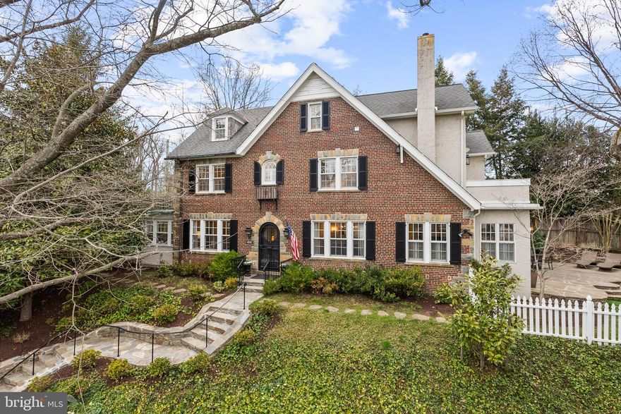 OPEN CANCELLED

Built in 1929 in the heart of Wesley Heights, this elegant, light-filled Tudor residence embodies the timeless character of one of Washington’s most distinguished neighborhoods. Formerly the diplomatic residence of the Ambassador of the Republic of Latvia, 4545 Klingle Street  blends historic architectural detail with thoughtful modern updates, all set on a private, beautifully landscaped 7500 square foot  lot.

The main level offers gracious, well-proportioned rooms ideal for both formal entertaining and comfortable everyday living. Original details, including refined moldings and dentil trim, enhance the home’s classic appeal. A formal living room with a wood-burning fireplace flows seamlessly into a sun-drenched, window-lined sunroom. The formal dining room connects to a warm, inviting den with custom built-ins and French doors opening to a fully fenced, landscaped garden. Integrated Sonos speakers throughout the home provide sound for everyday living and entertaining.

The kitchen is bright and functional, featuring abundant cabinetry, additional sub zero drawers ,surrounding windows, and a separate table-space area for informal dining.  A discreet powder room completes the main level. There is also a entrance door from the drive way ,see the attached floor plans, 

Upstairs level 2 you find  a large primary suite offers a true retreat, with a sitting area with a  gas fireplace, a walk-in closet with first set of washer dryer , natural light, and a beautifully appointed bath with skylight, soaking tub, separate shower, and dual vanity. A private terrace overlooking the back  gardens provides a peaceful outdoor escape. This level also includes a dedicated office, this could be converted to another bedroom , with built-ins and a third room which serves as  a  large bedroom with en-suite bath with a tub , the closet is Elfa designed with loads drawers  and this bedroom also has a large  terrace .

The  3rd floor   features three generously sized bedrooms, a hall bath, and linen storage, offering flexible accommodations for family or guests.

The lower level provides additional living space, ideal for a media room, playroom, or fitness area, along with ample storage closets  and a walk-out entrance . There is a 2nd large washer and dryer ( new) with more storage area, 

The grounds are a true highlight, featuring mature plantings create ultimate privacy with   striking magnolia tree, irrigation, system in the front and back  and landscape lighting. The long private  gated driveway enhances the setting, while the detached garage at the rear of the property is ideally suited for use as a studio or creative workspace, completing this exceptional offering.

Ideally located three blocks from Foxhall Square, with convenient access to Starbucks, Walgreens, Wagshal’s Market, Ace Beverage, and nearby services.