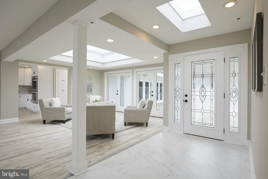 CONTEMPORARY LUXURY MEETS TIMELESS DESIGN IN THIS RARE BETHESDA RETREAT!!... Discover the perfect blend of modern elegance and effortless living in this fully renovated rambler offering nearly 4,000 square feet of light-filled sophistication on a private 1.27-acre lot. Designed with today’s lifestyle in mind, this one-level home features wide-plank hardwoods, expansive entertaining spaces, and a sleek chef’s kitchen with custom cabinetry, stainless steel appliances, and a generous gathering space. The oversized primary suite evokes spa-like serenity, while four additional bedrooms provide flexibility for guests, work, or wellness. A long tree-lined drive creates a true sense of arrival, leading to this hidden gem just minutes from downtown Bethesda, top-rated schools, boutique shopping, fine dining, and major commuter routes. Renovated in 2022 with a new architectural roof in 2024, this move-in-ready residence redefines modern luxury living in one of Bethesda’s most coveted settings. Offered at $1,325,000, this is a rare opportunity to own a contemporary masterpiece in an unbeatable location!!!