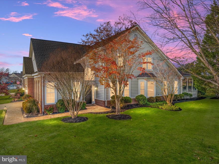 Discover the gated, upscale neighborhood of Heritage Hunt Golf & Country Club 55+ community,  with scenic golf course views, rolling hills, ponds, wooded lots and walking trails. This stunning Yardley model home is set on a prime lot backing to the golf course and has been beautifully renovated from top to bottom.  Backing to the first hole and next to an expansive  tree-lined common area, this home offers amazing views and plenty of privacy. The home underwent an extensive renovation in 2020, including multiple redesigned rooms, new kitchen and baths, replacement of all flooring, cabinetry, lighting, appliances, countertops, showers, sinks & hardware. From the moment you arrive, follow the recently-paved walkway with custom lighting, all complemented with meticulous landscaping, showing off its curb appeal. The owners have created a backyard oasis, with professional landscaping, custom screened porch, paved patio - all with views of the greens. This residence is a celebration of luxury, comfort, and sublime outdoor living.  Step inside, where open living spaces have been updated and light-filled windows surround the home. The heart of the home is the breathtaking stone gas fireplace at the center of the family room.  An expanded kitchen opens to the family room and flows to the glass double-french doors leading to the screened porch.   Wide-plank hardwood flooring throughout the main level & stairs with contemporary wrought-iron balusters.  Completing the main floor is a main-level master suite with 2 closets, an oversized glass-enclosed walk-in shower, double vanities, a half bath, laundry room, dining room and a large office/flex space with double glass paned French doors. The upper level has a large open loft, 2 bedrooms with lots of closet spaces and full bath with a glass-enclosed walk-in shower.   The seamless integration of entertainment and relaxation is beautifully showcased in this home!  Perfectly positioned for convenience, this home offers quick access to I-66 for trips to DC, Arlington, Alexandria, and a 20-minute drive to Dulles Airport.  Nearby shopping includes Wegmans, Target and more, restaurants, wineries and entertainment venues. Heritage Hunt is an Active Adult community for ages 55 & over, with more than 150 clubs, clubhouse with restaurant, indoor & outdoor pools, fitness center, pickleball, tennis and daily activities to choose from. Come make this amazing home your own!
Roof: 2017, Trane HVAC: 2018, Water Heater: 2018