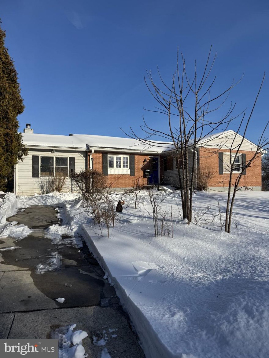 Fix and Flip Special for this 4 Bedroom 2 Bath rancher on corner lot. House has 1st floor family room addition/ fireplace & sun-room addition. The house has fire and smoke damage. Great potential. This is an Estate sale. Offer deadline is 2/6/26.