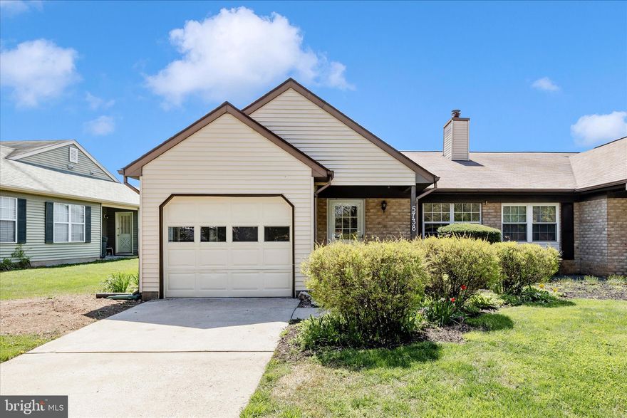 CRESTWOOD VILLAGE the popular 55+ community in Frederick is the location of this affordable semi-detached property. It's the SALEM model and offers an open and spacious living room/dining area, den, table size kitchen, 2 bedrooms, 1.5 baths and one car garage.   It is move-in ready with brand new laminate floors throughout and just painted interior.  No more mowing the lawn or shoveling snow, since the low monthly HOA fees take care of doing all that work for you. You will have more time to enjoy the many amenities Crestwood Village offers such as, walking paths, outdoor swimming pool, pickle ball courts, community center with library, fitness room, Billard room and much more including many community activities that are scheduled each month. It is conveniently located close to shopping, banking, grocery stores, health care and historic downtown Frederick.  Did I mention NO CITY TAX!  Don't hesitate call today!