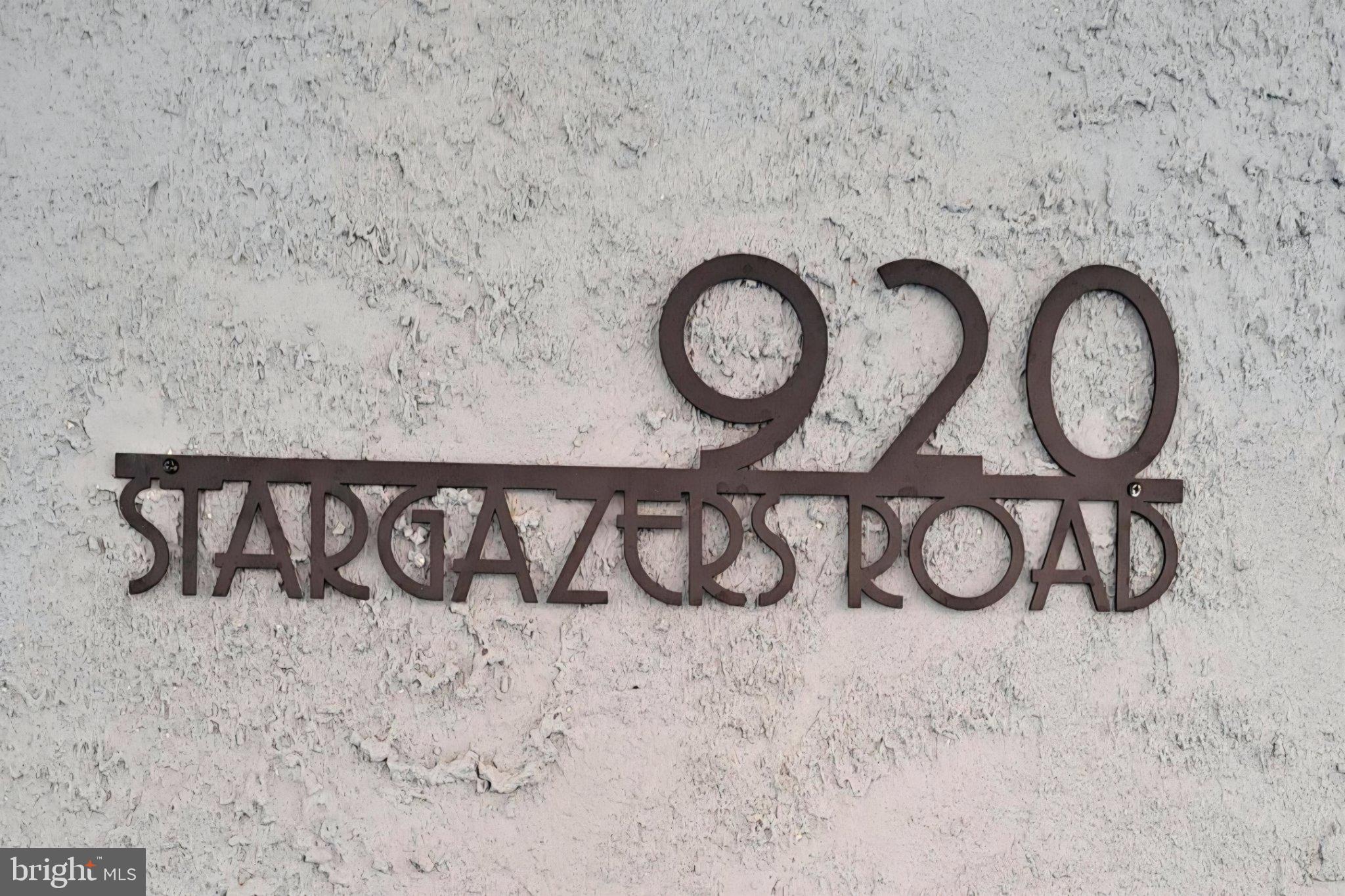 920 STARGAZERS ROAD